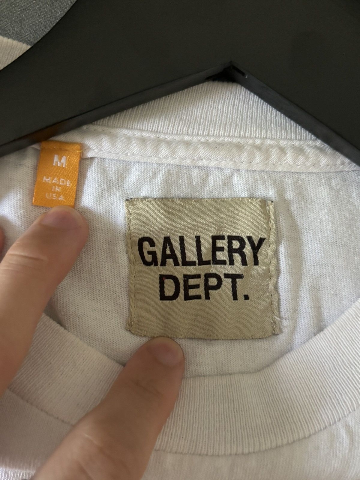 Gallery Dept. STOP BEING RACIST LOGO TEE Size US M / EU 48-50 / 2 - 7 Thumbnail