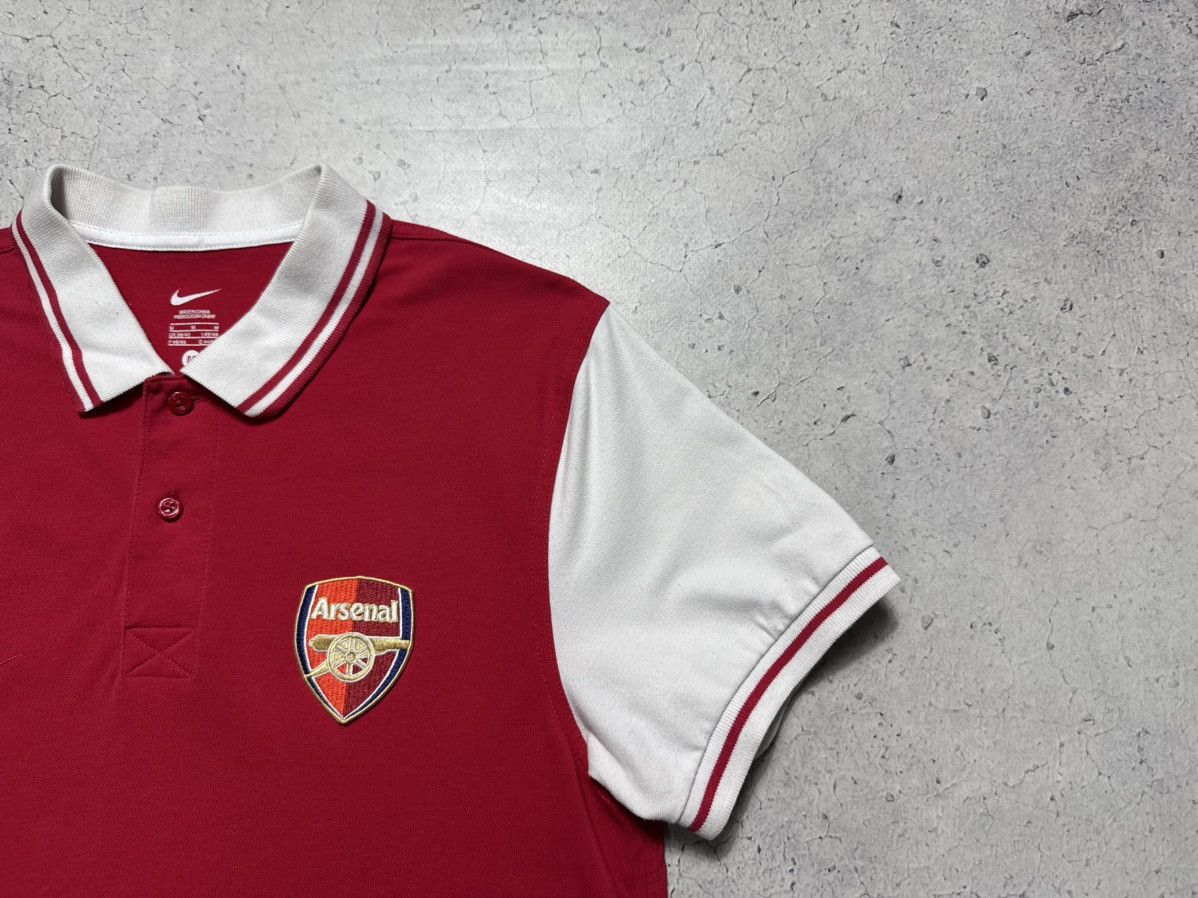 Nike Nike FC Arsenal London Vintage Polo Shirt Jersey Football Size US M / EU 48-50 / 2 - 2 Thumbnail
