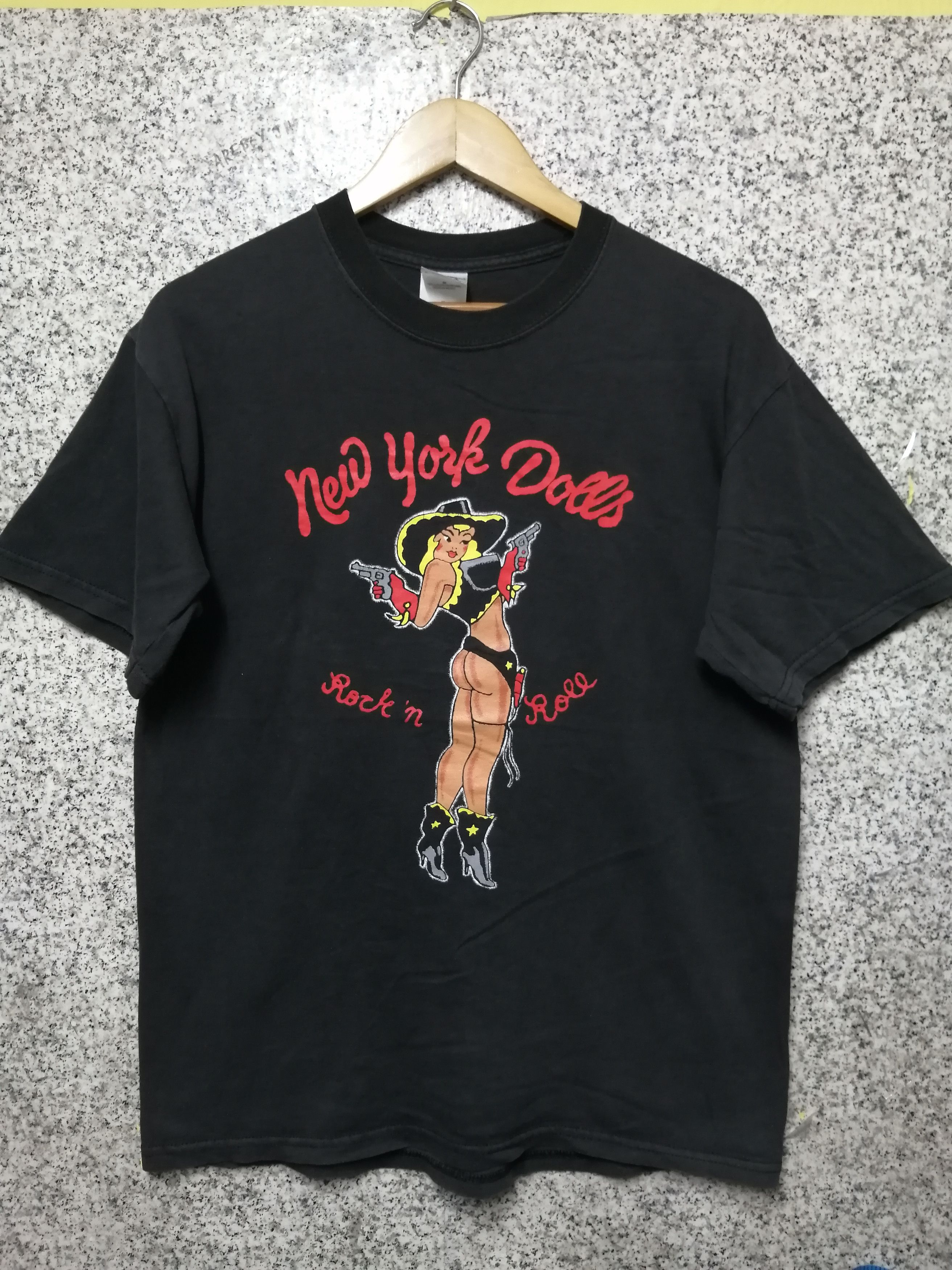 Band Tees × Vintage 90s VINTAGE NEW YORK DOLLS VERY RARE Size US M / EU 48-50 / 2 - 1 Thumbnail