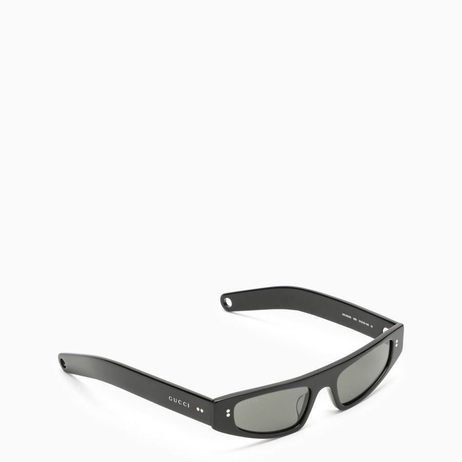 Gucci o1d2blof0824 Size: OS / Rectangular Sunglasses in Black Size ONE SIZE - 2 Thumbnail