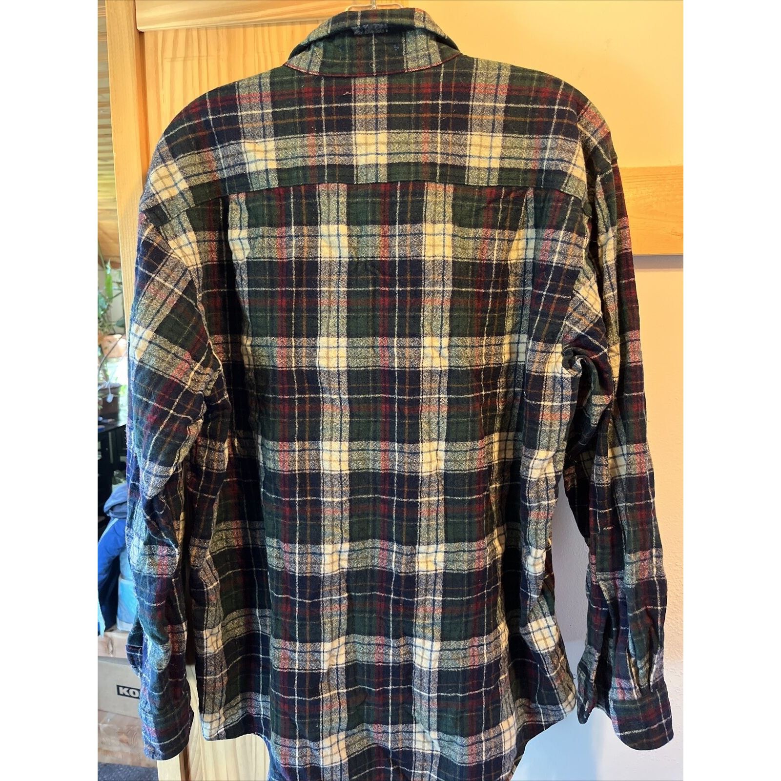 Pendleton Pendleton Men’s L Multicolored Plaid LS Wool Flannel Shirt Size US L / EU 52-54 / 3 - 11 Thumbnail