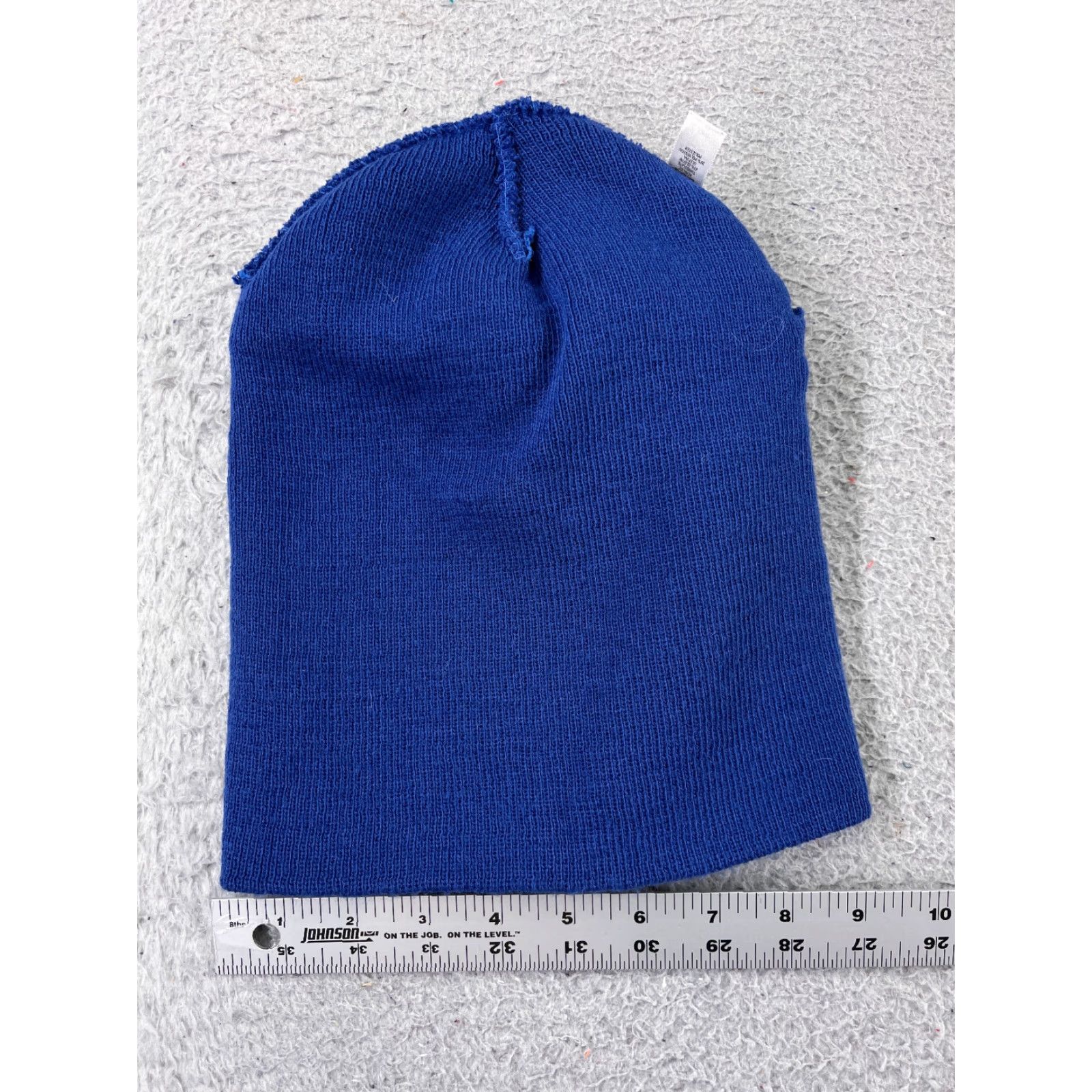 Joe Boxer Joe Boxer Beanie Hat Adults One Size Blue Knit Acrylic Polyester Ski Size 44L - 4 Thumbnail