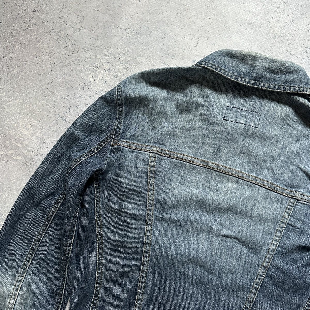 Dolce & Gabbana Vintage Y2K Dolce Gabbana Cropped Denim Jacket Womens XS Size XS / US 0-2 / IT 36-38 - 9 Thumbnail