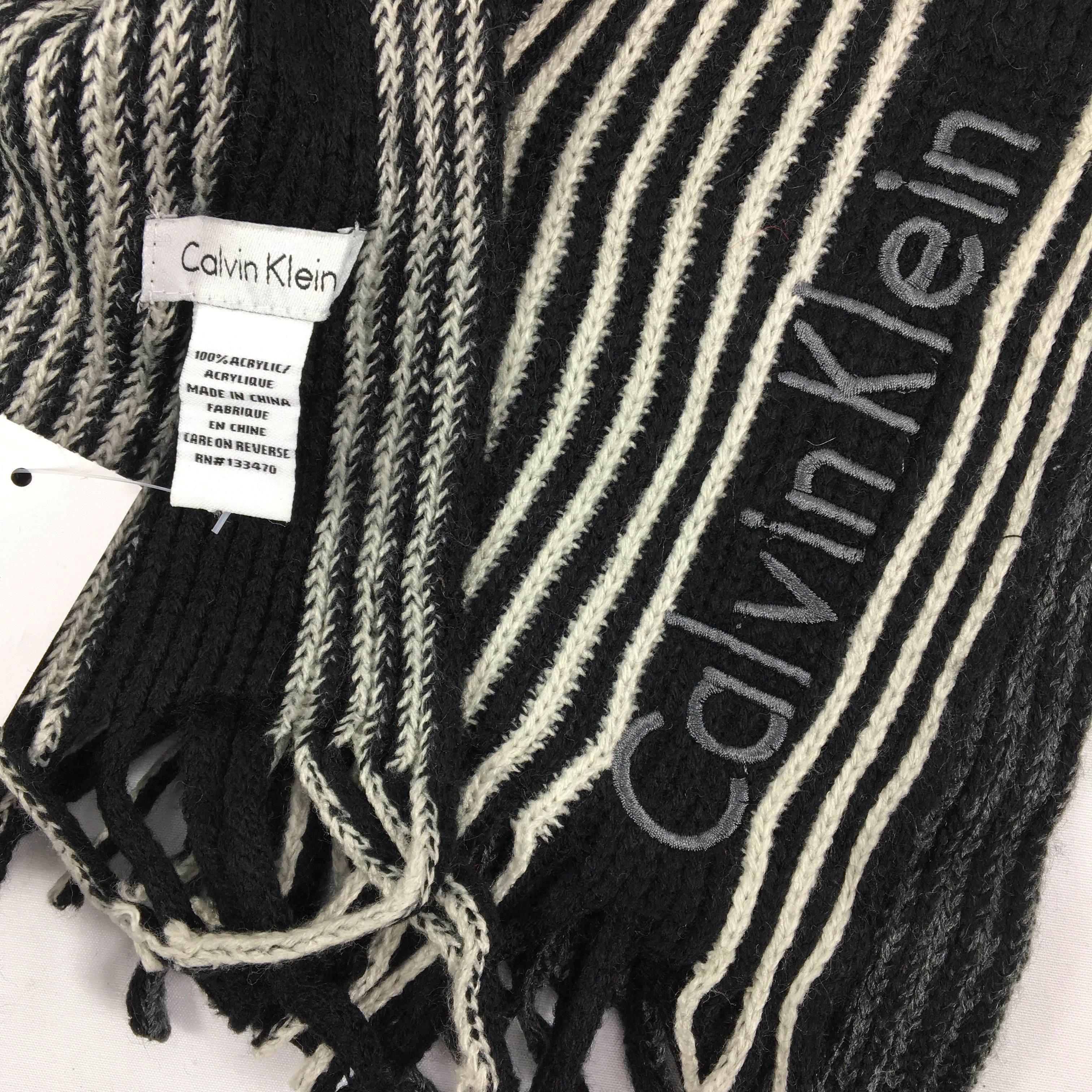Calvin Klein Calvin Klein Scarf Muffler Wool Cashmere . Size ONE SIZE - 4 Thumbnail