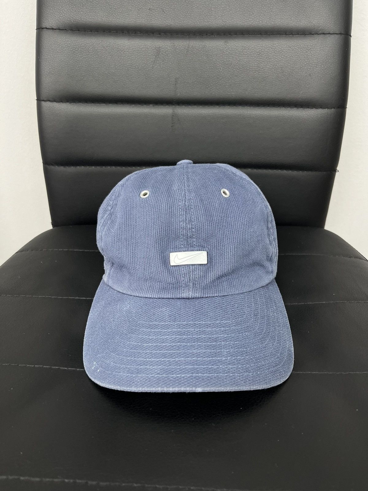 Nike × Vintage Nike Vintage Retro Y2K Streetwear Metal Logo Cap Hat Size ONE SIZE - 2 Thumbnail