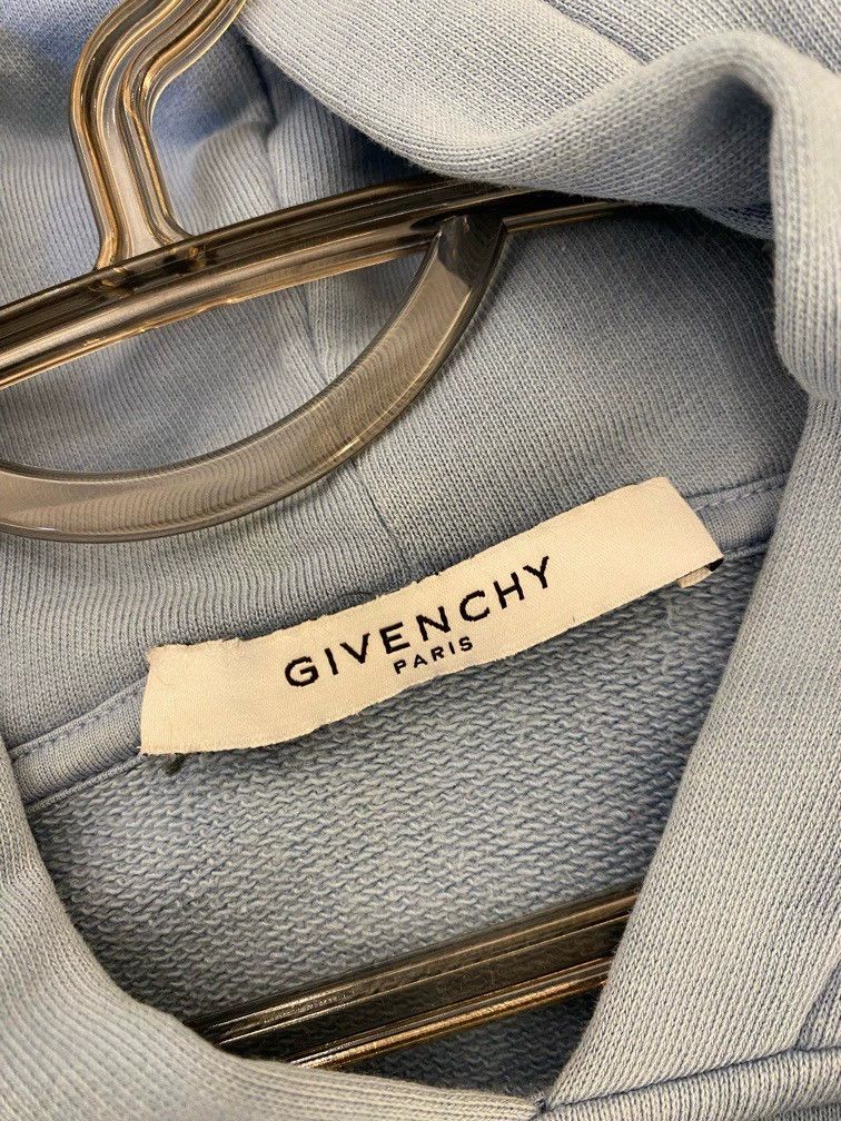 Givenchy Givenchy Rainbow embroidered letter logo hoodie, mist colo Size US M / EU 48-50 / 2 - 3 Thumbnail