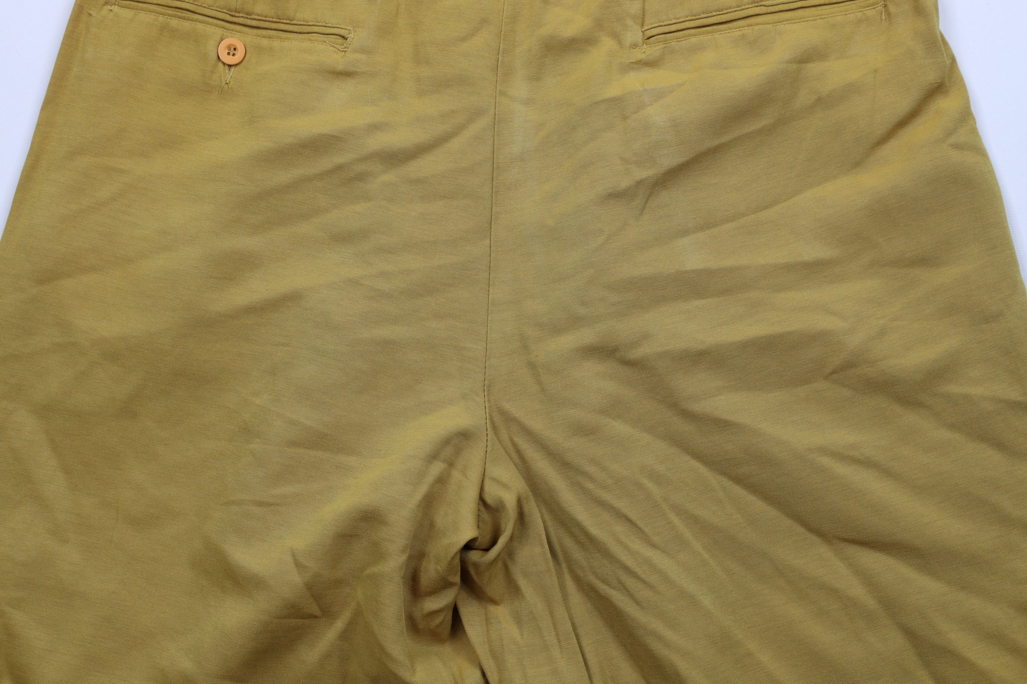 Vintage Vintage 90s Streetwear Baggy Rayon Blend Chino Shorts Size US 36 / EU 52 - 10 Thumbnail