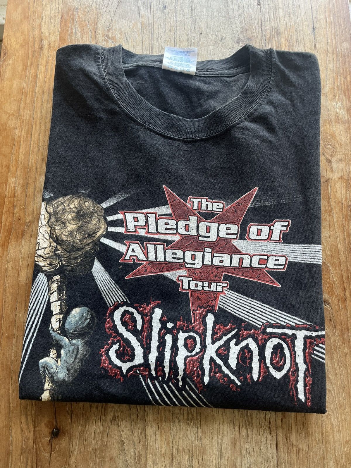 Band Tees × Tour Tee × Vintage Vintage The Pledge Of Allegiance 