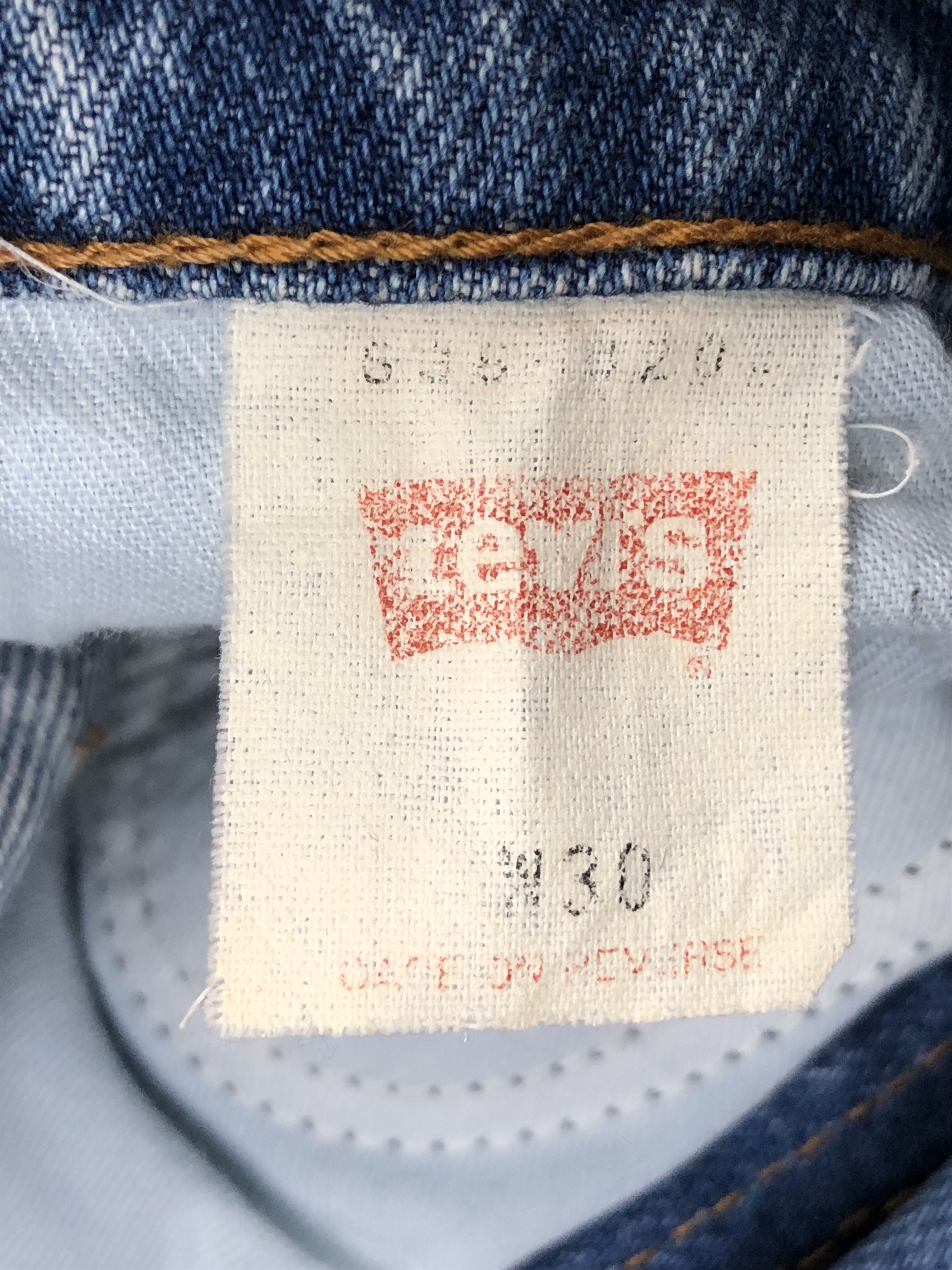 Levi's Vintage 90s Levis 636 Faded Blue Jeans DPP0165 Size US 29 - 5 Thumbnail