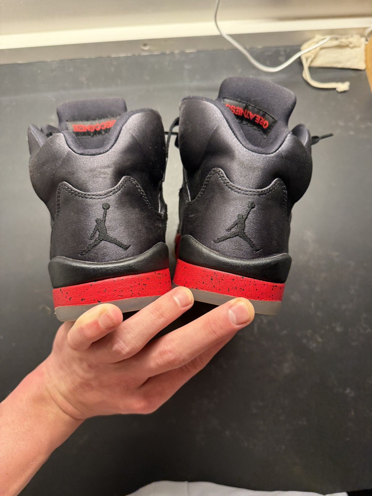 Jordan Brand Jordan 5 Satin Bred Size US 8.5 / EU 41-42 - 4 Thumbnail