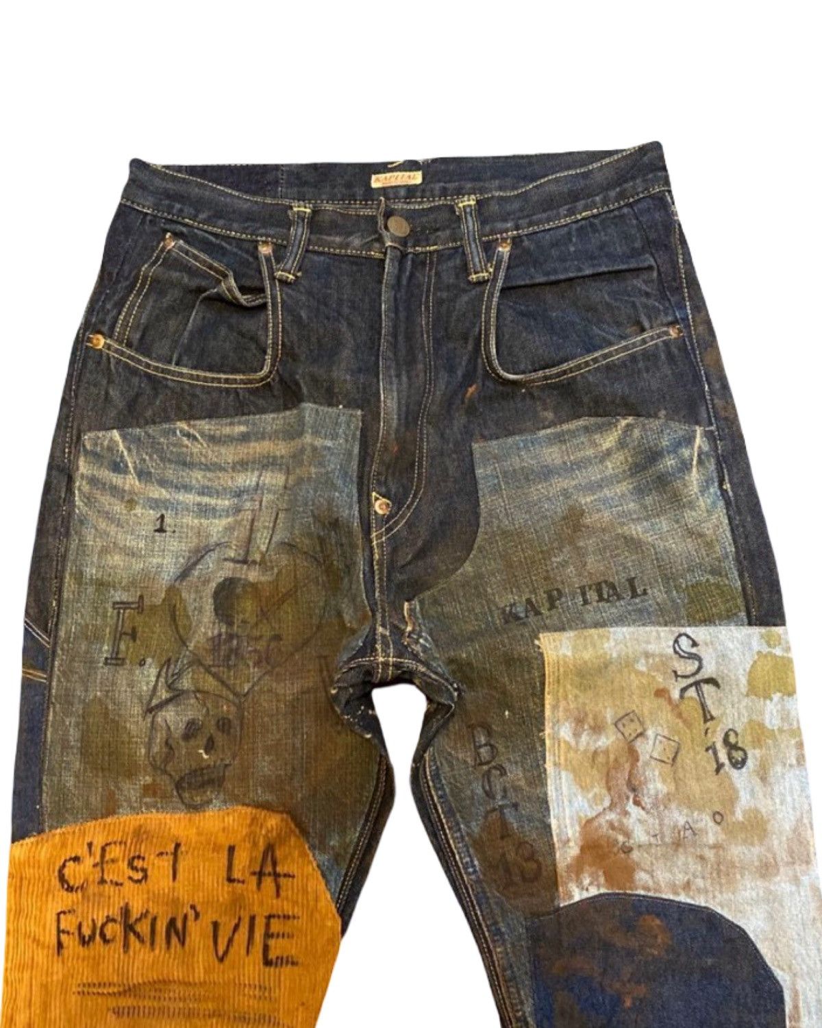 Kapital 🔥MADE IN JAPAN🇯🇵🔥 Kapital denim pants Size US 30 / EU 46 - 2 Thumbnail