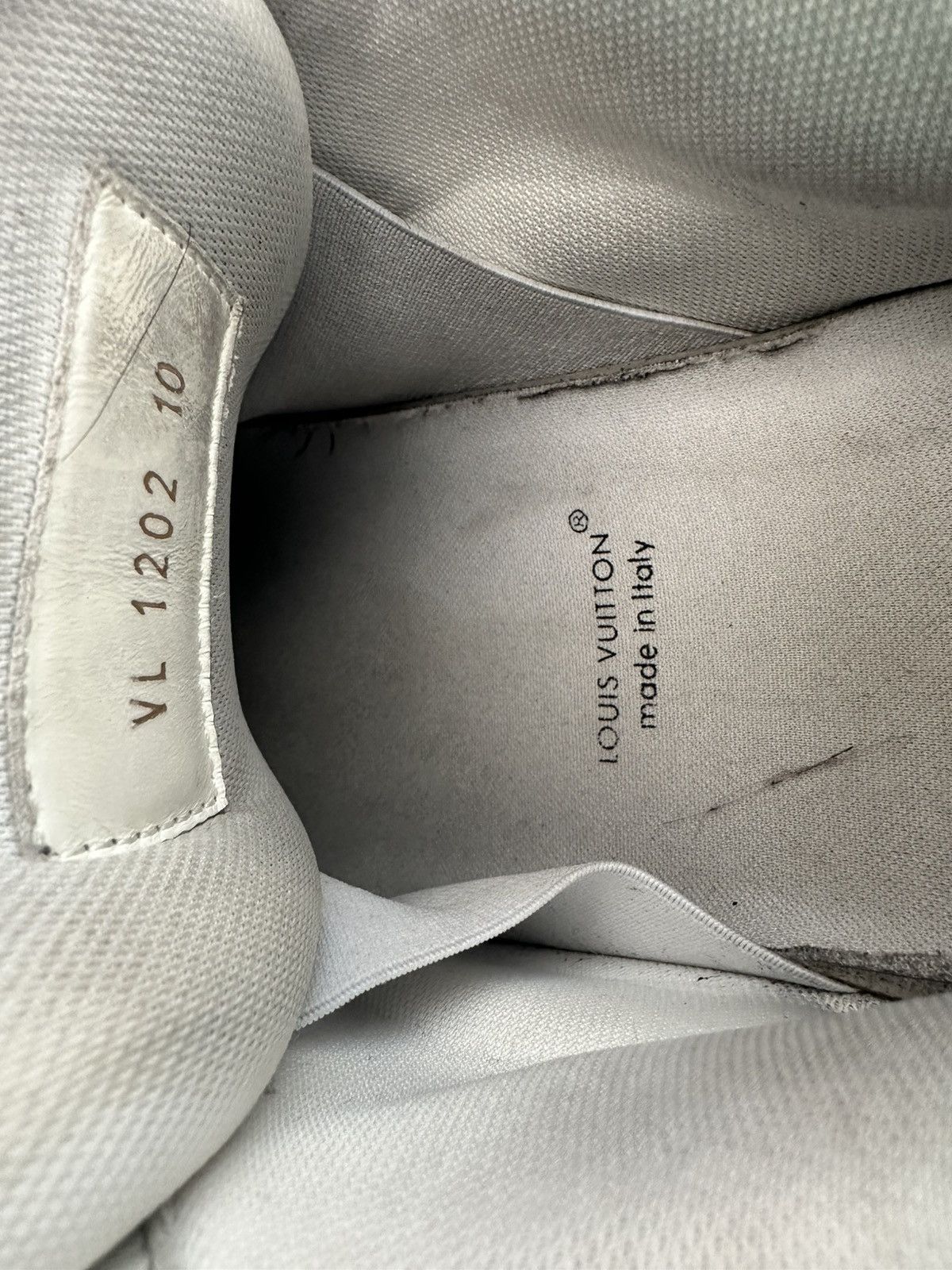 Louis Vuitton Louis Vuitton White Leather LV Trainer Maxi Sneakers Size 10 Size US 11 / EU 44 - 5 Thumbnail