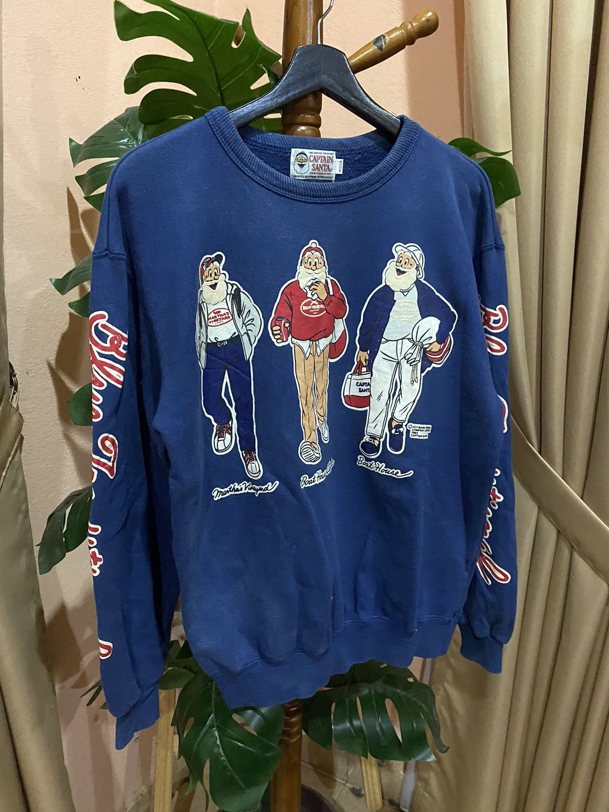 Vintage Vintage Captain Santa Sweatshirt - Classic 90s Japanese Size US M / EU 48-50 / 2 - 3 Thumbnail