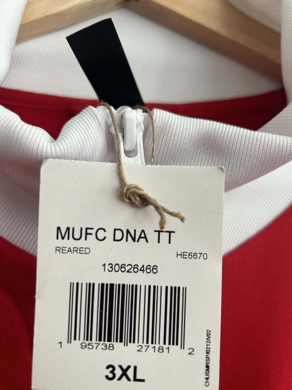 Adidas MUFC DNA TT Jacket Size US XXL / EU 58 / 5 - 5 Thumbnail