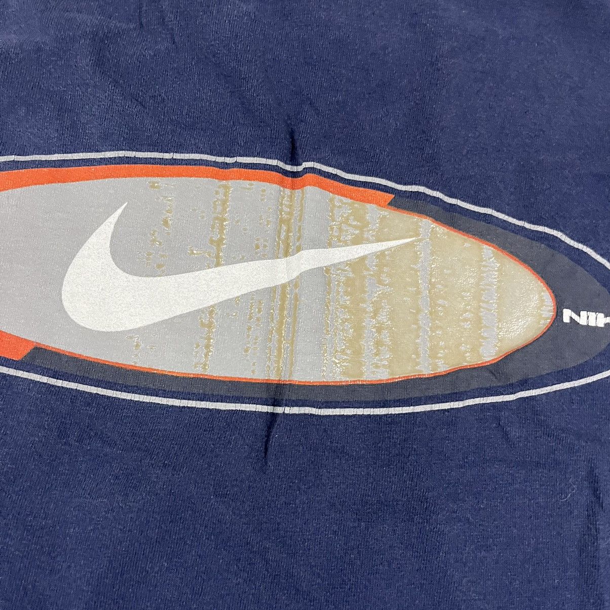 Nike × Vintage Crazy Vintage Y2K Nike Swoosh Logo Skater Style Tee Shirt Size US XL / EU 56 / 4 - 9 Thumbnail