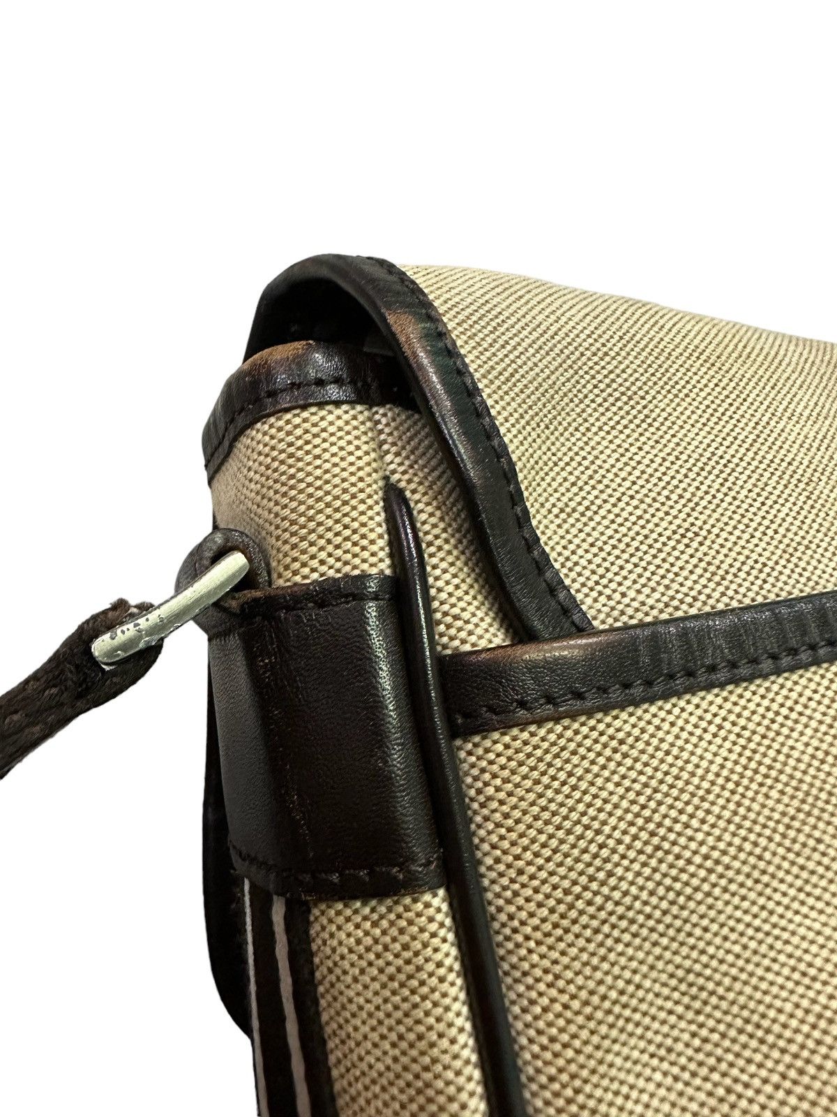 Burberry AUTHENTIC BURBERRY BLACK LABEL CANVAS CROSSBODY BAG Size ONE SIZE - 9 Thumbnail