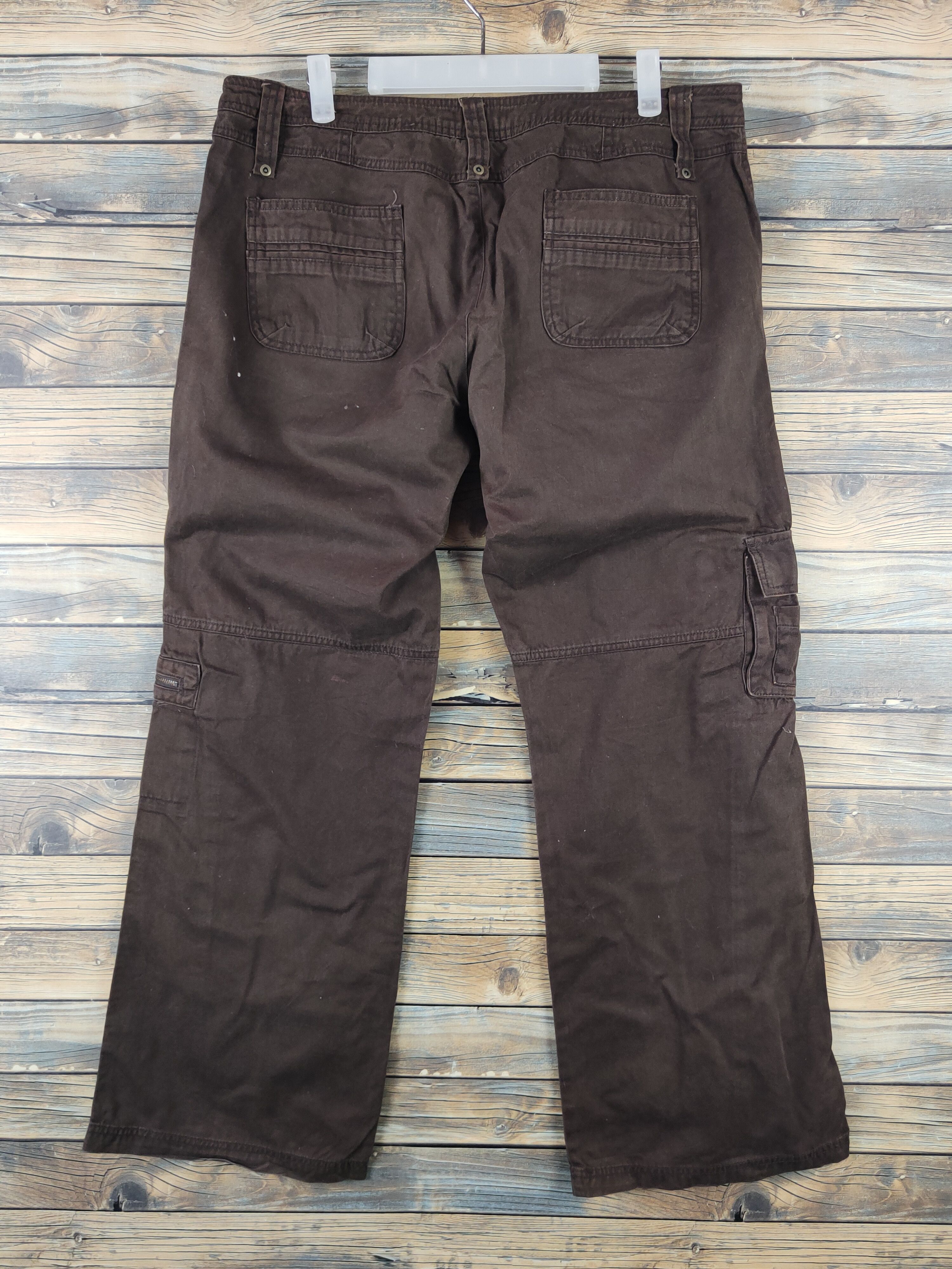 Other DL Natural Reflections Brown Multipocket Cargo Pants #943 Size 36" / US 14 / IT 50 - 7 Thumbnail
