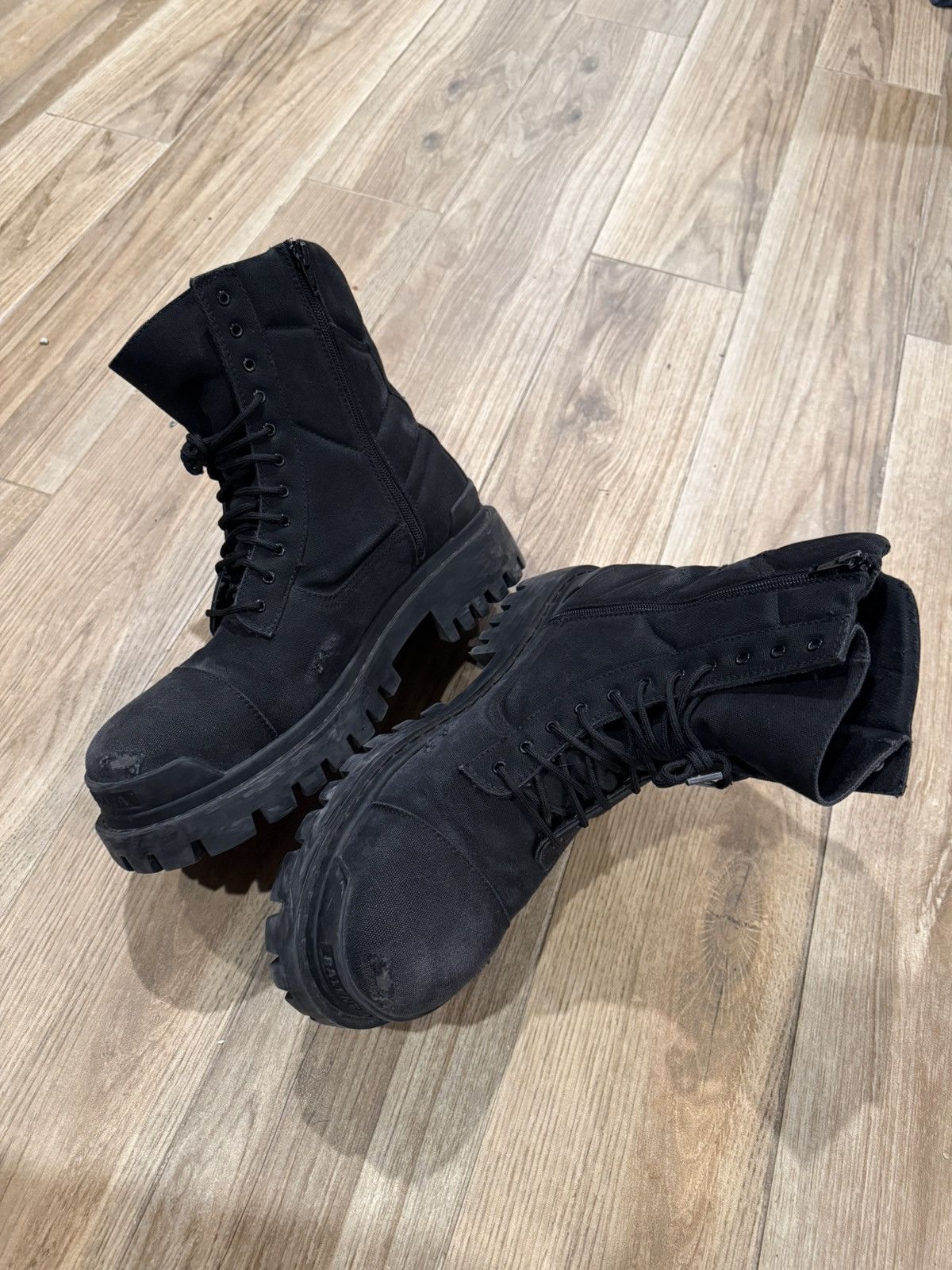 Balenciaga Balenciaga Distressed Strike Boots 44 Size US 11 / EU 44 - 4 Thumbnail