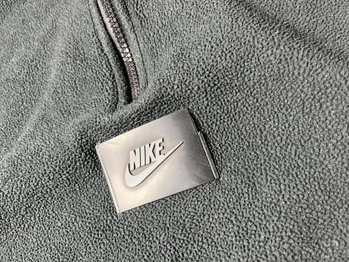 Nike Nike fleece half zip jacket nylon pockets center logo Medium Size US M / EU 48-50 / 2 - 5 Thumbnail