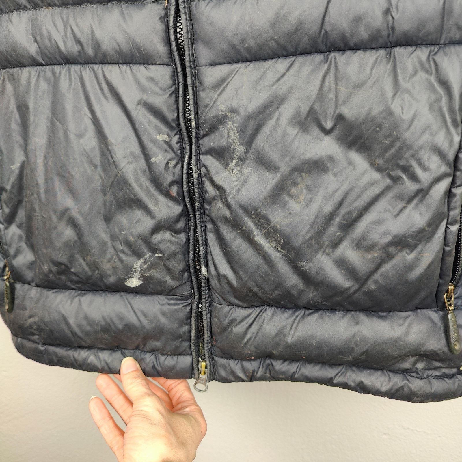 Nike Vintage Y2K Nike ACG Down Puffer Vest Womens Small Blue Size S / US 4 / IT 40 - 4 Thumbnail