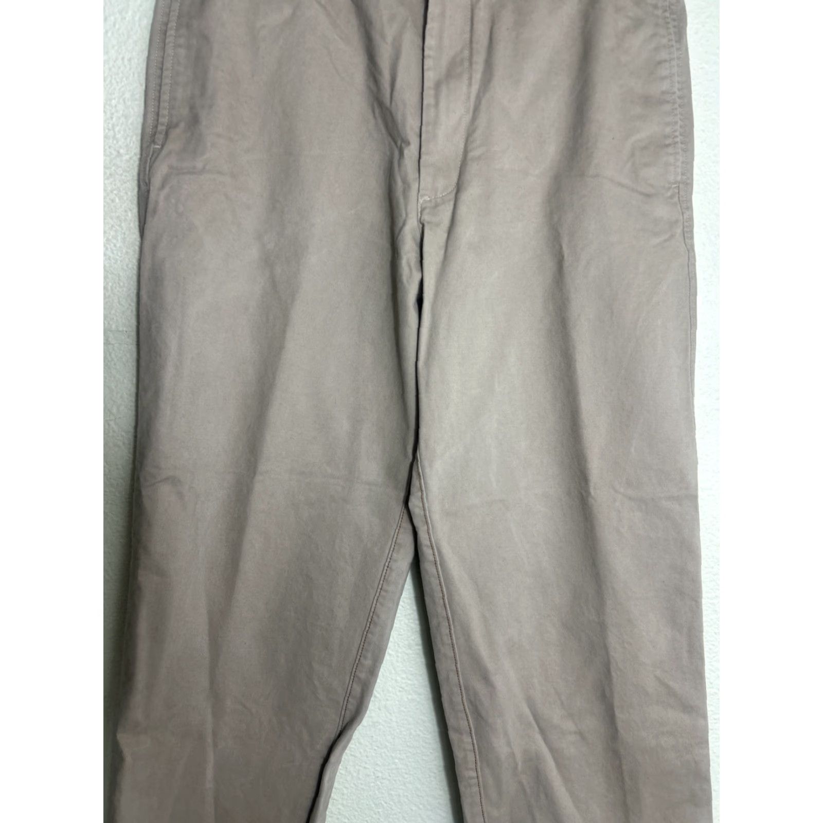Timberland Timberland Chino Pants Mens 34x32 Regular Cotton Beige Business Mens Size US 34 / EU 50 - 3 Thumbnail