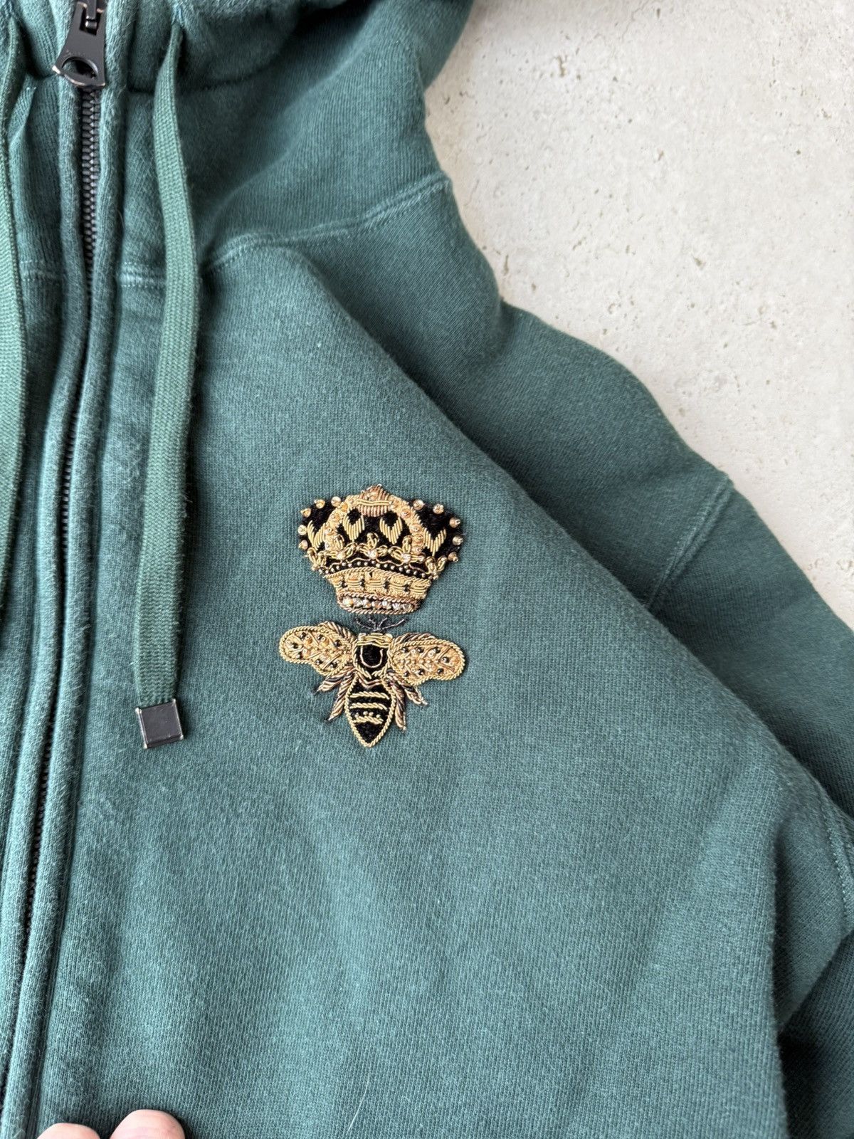 Dolce & Gabbana Dolce & Gabbana Hoodie Be Crown Embroidered Hoodie Size US L / EU 52-54 / 3 - 6 Thumbnail