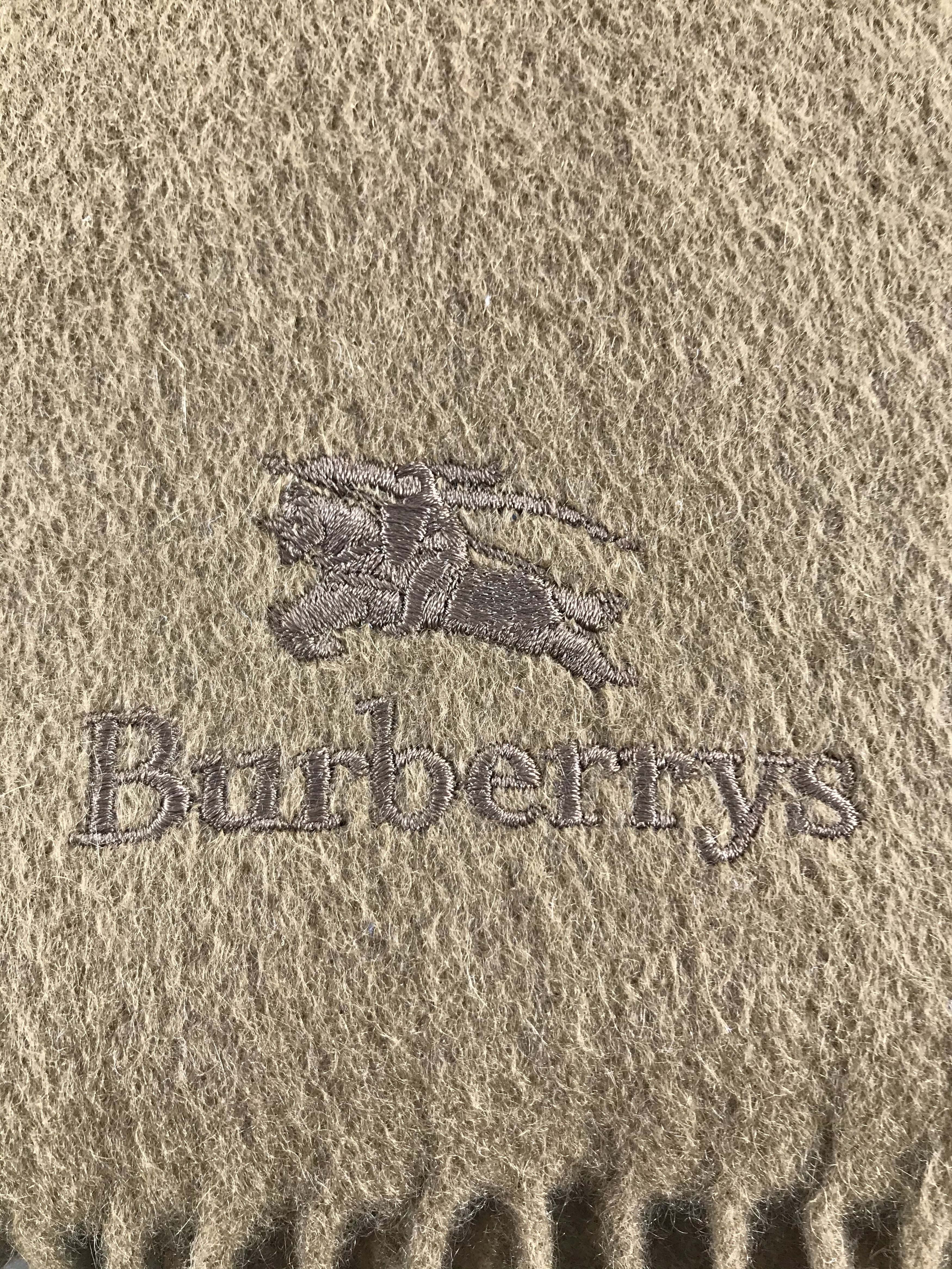 Burberry × Vintage Burberry Scarf / Muffler / Neckwear - WW3067 Size ONE SIZE - 4 Thumbnail