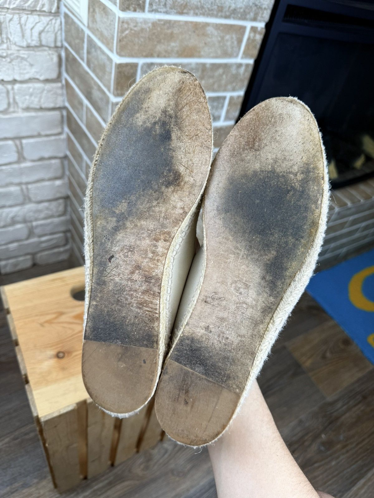 Loro Piana Loro Piana White Suede Espadrilles Size US 11 / IT 41 - 14 Thumbnail