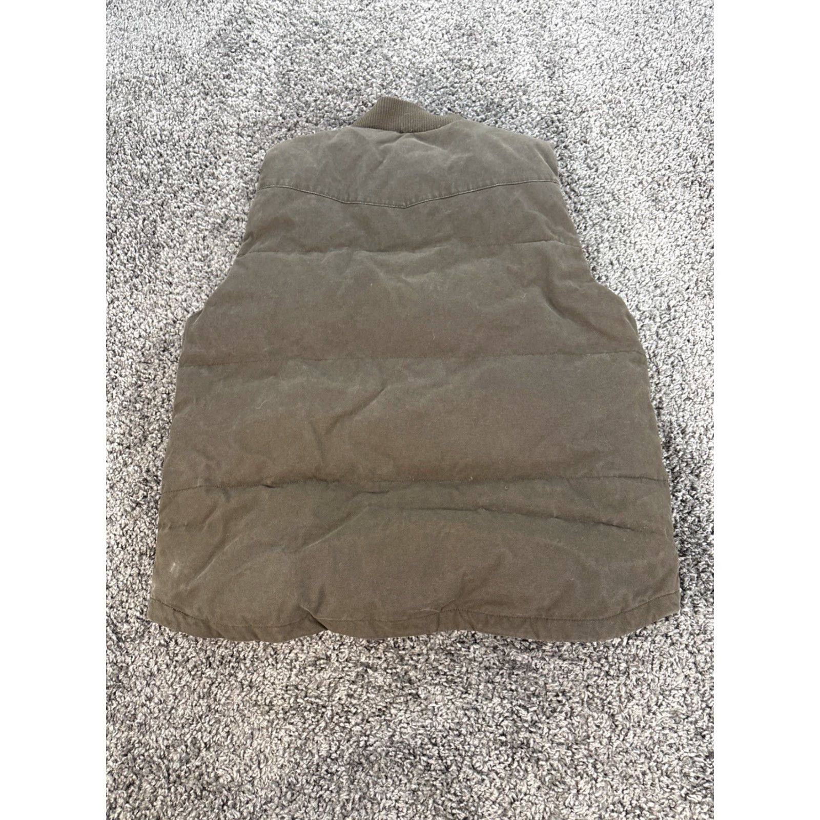 Gap VINTAGE Gap Vest Mens L Down Puffer Canvas Work Brown Size US L / EU 52-54 / 3 - 5 Thumbnail