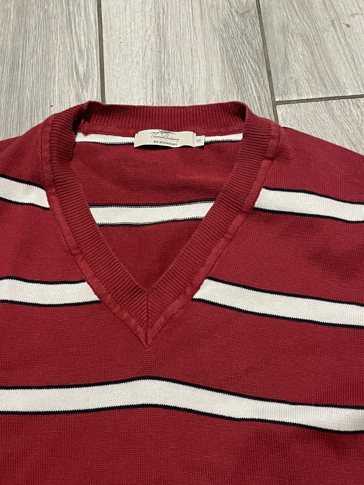 Burberry × Vintage Burberry Italy 🇮🇹 street luxury fashion rare knitwear Size US S / EU 44-46 / 1 - 6 Thumbnail