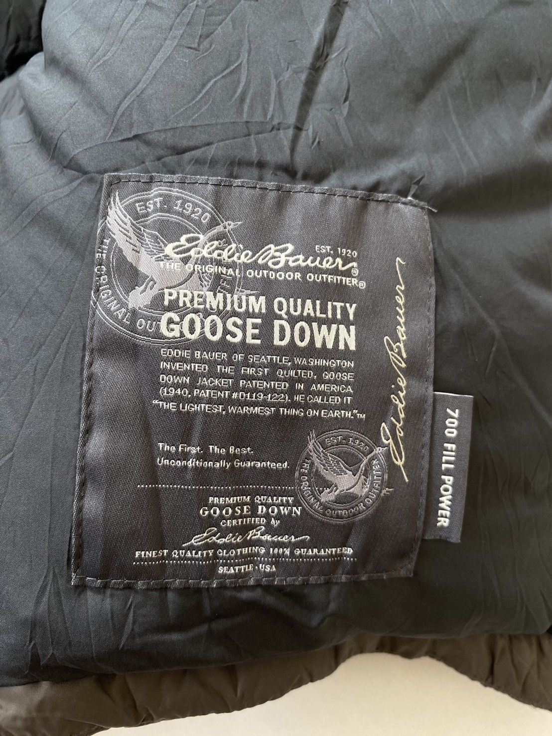 Eddie Bauer 00s eddie bauer "goose down" down vest 700 FILL POWER Size US XL / EU 56 / 4 - 12 Thumbnail