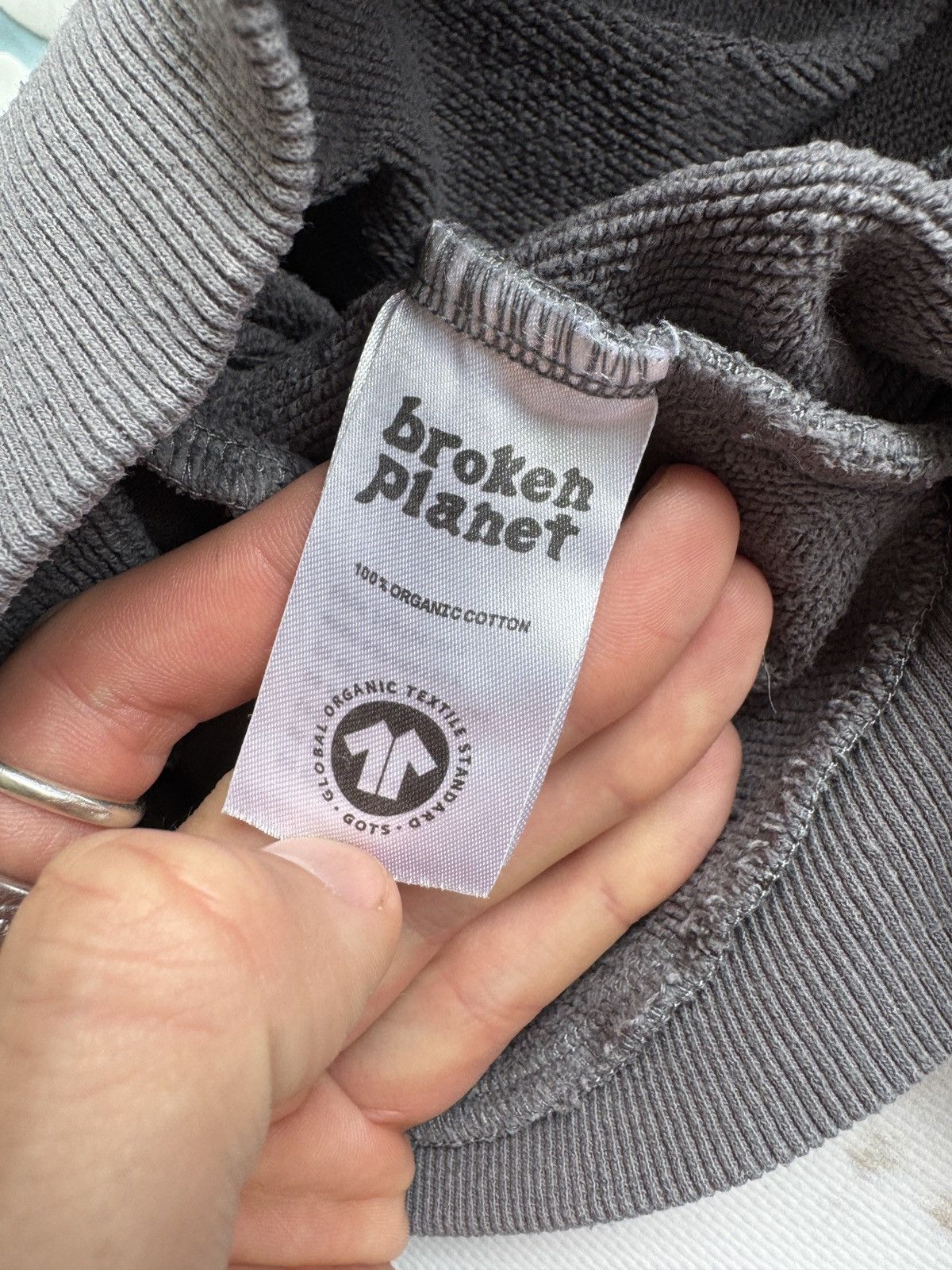 Broken Planet Broken Planet Hoodie Lost in Space Gray Size US M / EU 48-50 / 2 - 7 Thumbnail