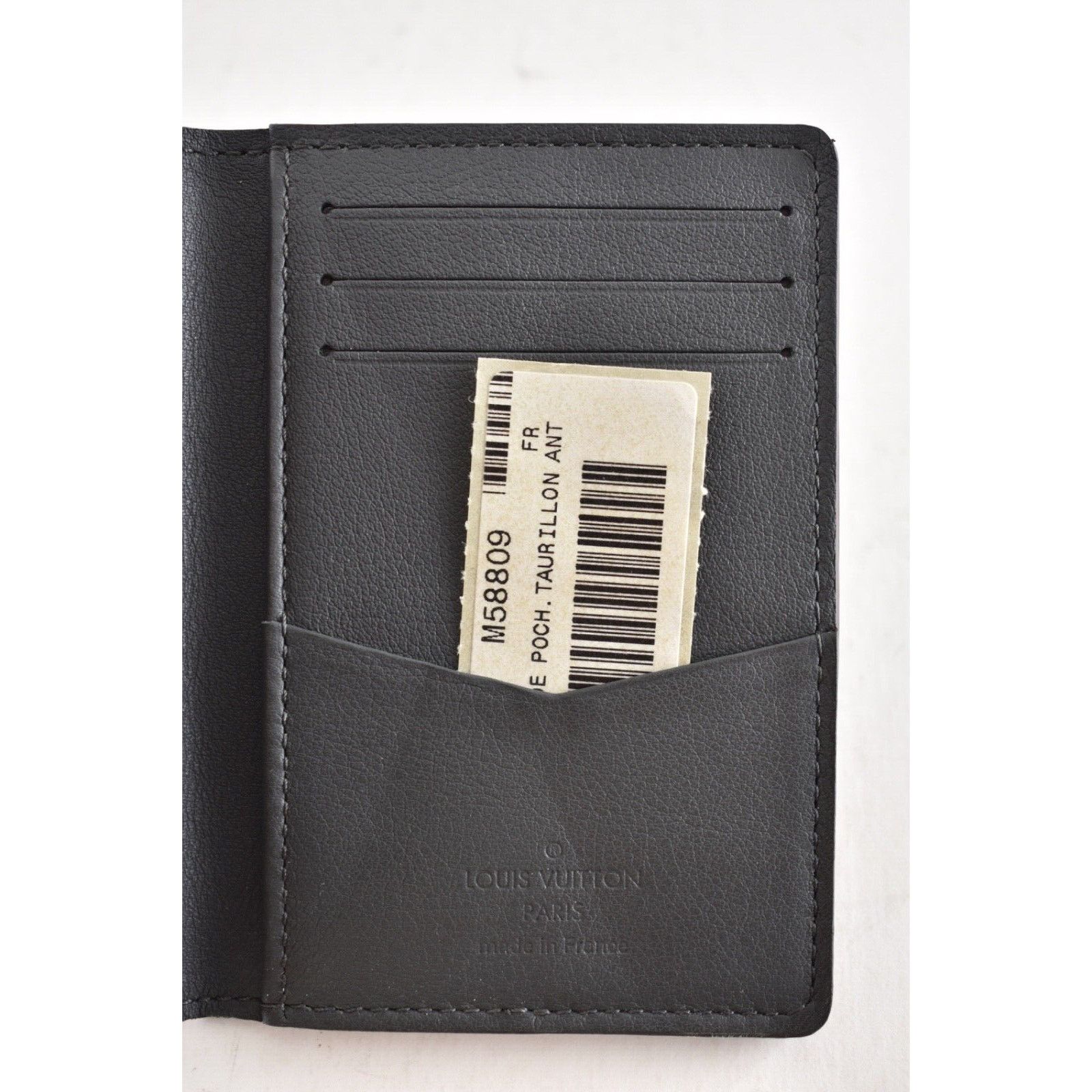 Louis Vuitton Louis Vuitton Grey LV Logo Pocket Organizer Wallet Size ONE SIZE - 7 Thumbnail