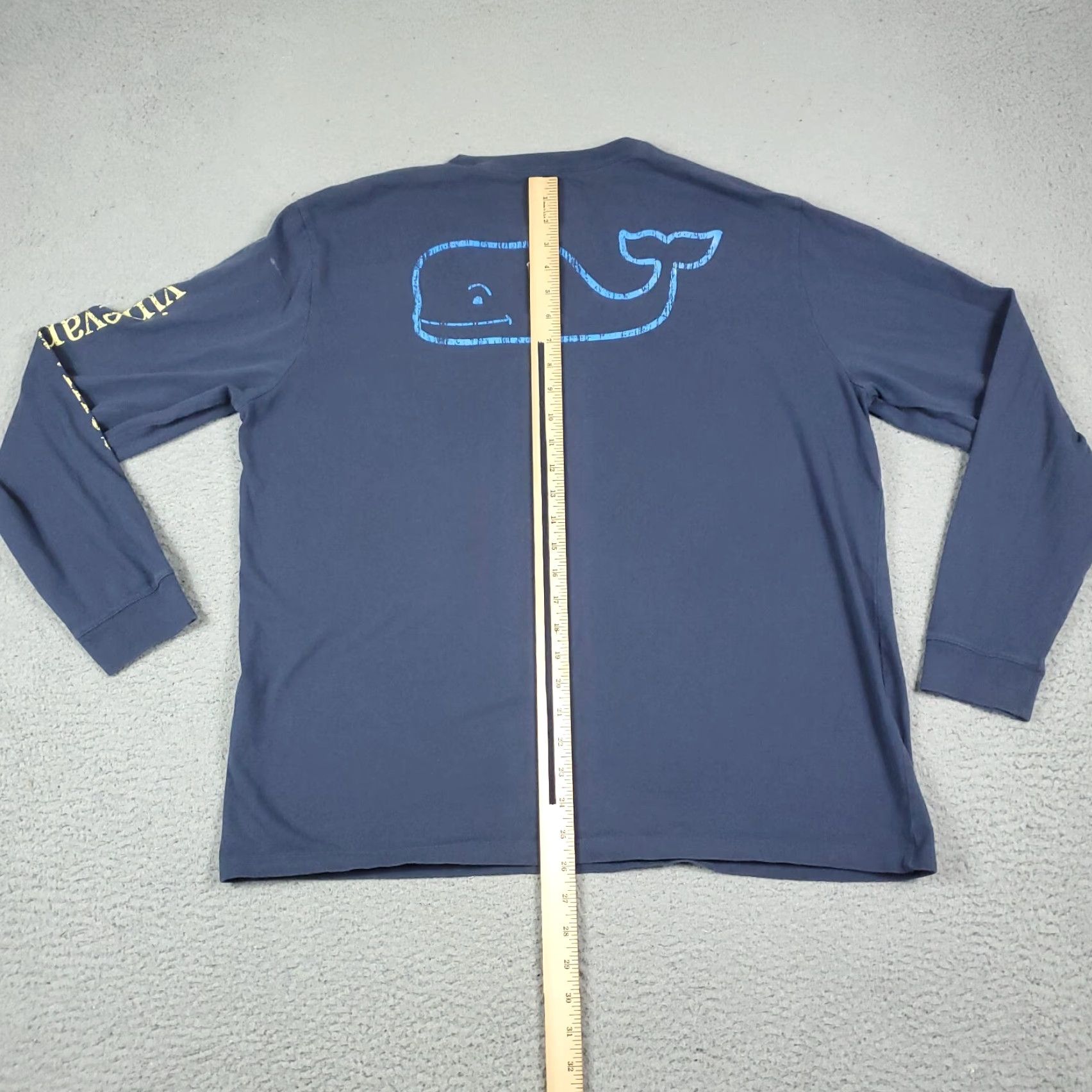 Vineyard Vines VINEYARD VINES Blue Long Sleeve T-Shirt Adult Small Casual Logo Regular Fit Size US S / EU 44-46 / 1 - 6 Thumbnail