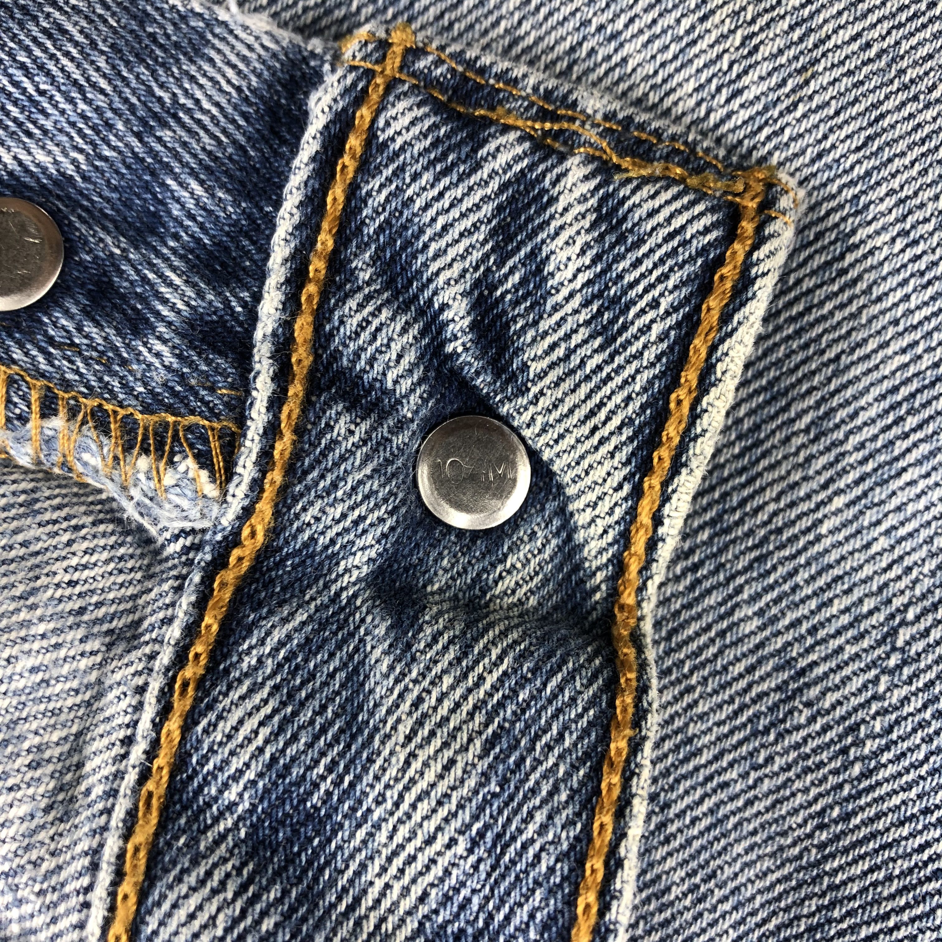 Levi's Vintage Blue Wash Levis 501 Jeans-J2029 Size US 32 / EU 48 - 12 Thumbnail