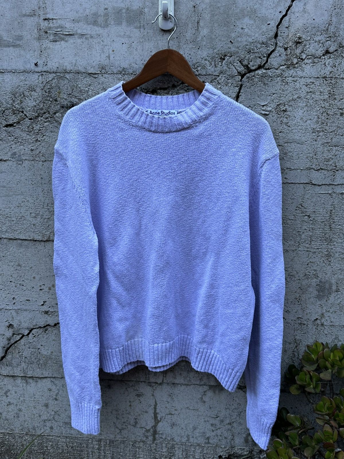 Acne Studios RARE GRAIL Acne Studios lilac lavender sweater Size US L / EU 52-54 / 3 - 2 Thumbnail