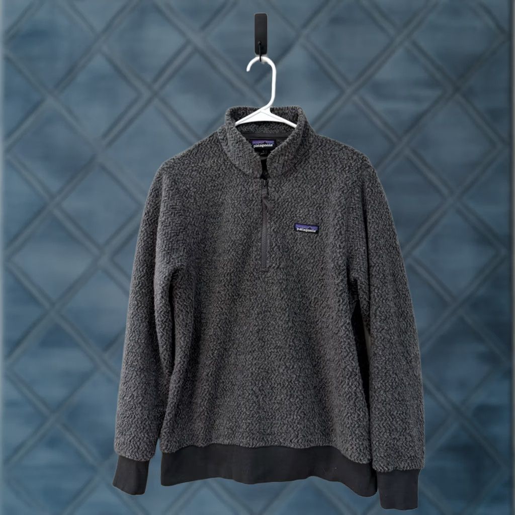 Patagonia Patagonia Woolyester Fleece Jacket Womens Large Forge Gray Sweater 26950 Size L / US 10 / IT 46 - 1 Thumbnail