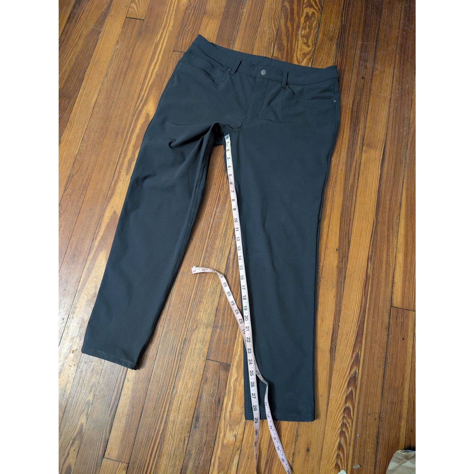 Lululemon Lululemon 5 Pocket Charcoal Mens Pants Size 34X29 Size US 34 / EU 50 - 2 Thumbnail