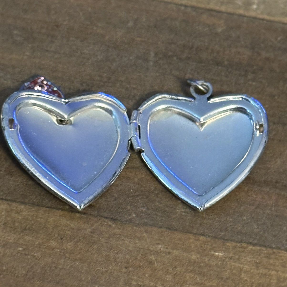 Vintage Vintage silver tone heart pocket pendant Size ONE SIZE - 5 Thumbnail