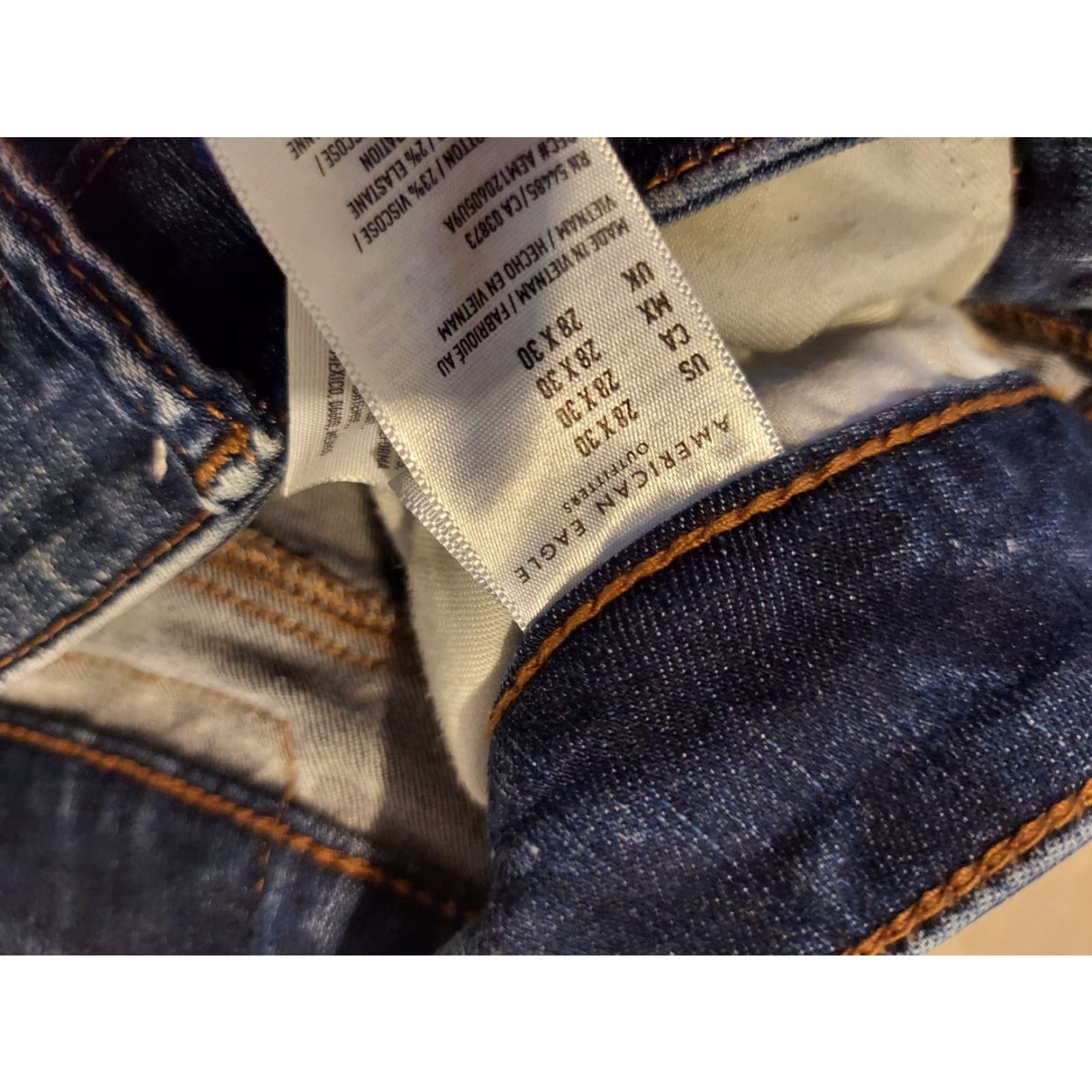 American Eagle Outfitters American Eagle Outfitters Jeans 28x30 29x30 Skinny Denim Pants Mens Size US 28 / EU 44 - 6 Thumbnail