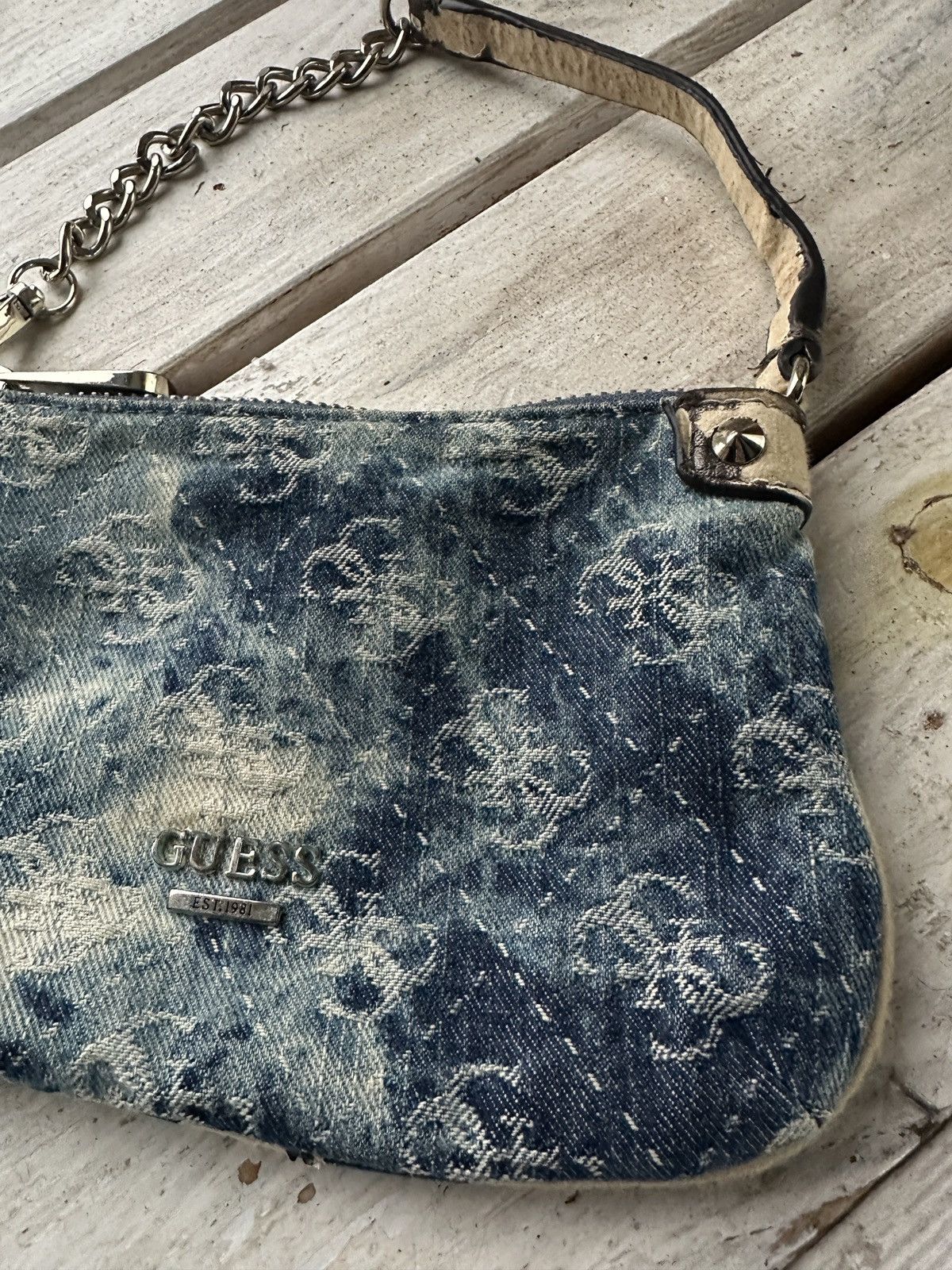 Guess 🚨Y2K Guess monogram Pink Avant-Garde Japan style hand bag Size ONE SIZE - 3 Thumbnail
