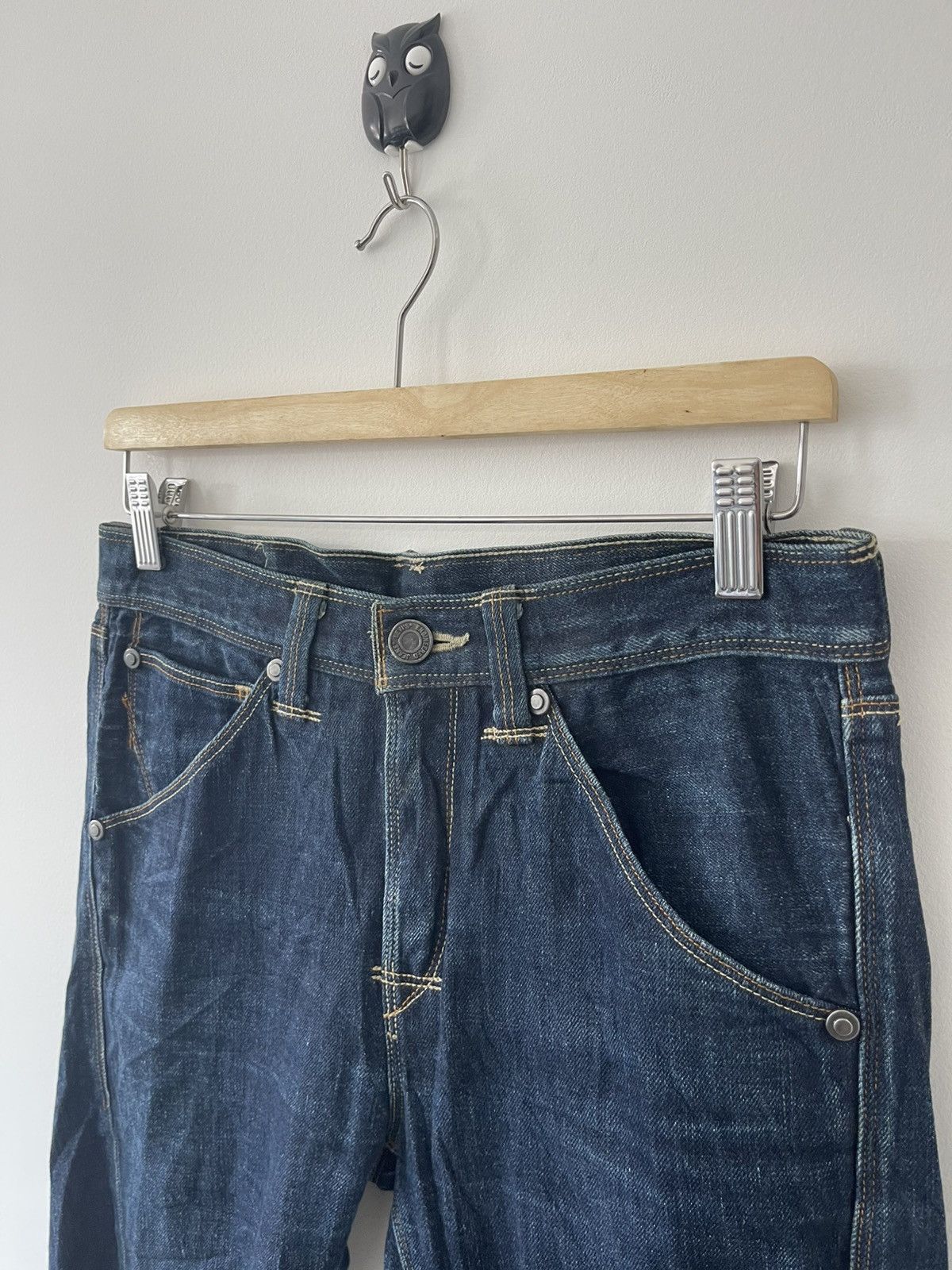 Levi's Vintage Clothing Rare Vintage LEVIS ENGINEERED JEANS June 9th 1999 Twist Leg Size 29" - 14 Thumbnail