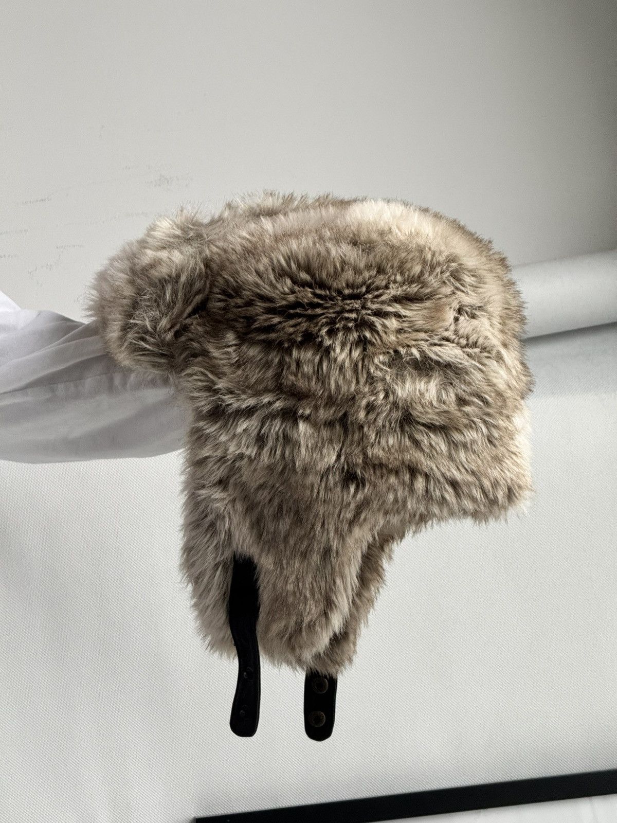 Japanese Brand Vintage fuzzy mohair japanese ushanka hat avant garde Size ONE SIZE - 5 Thumbnail