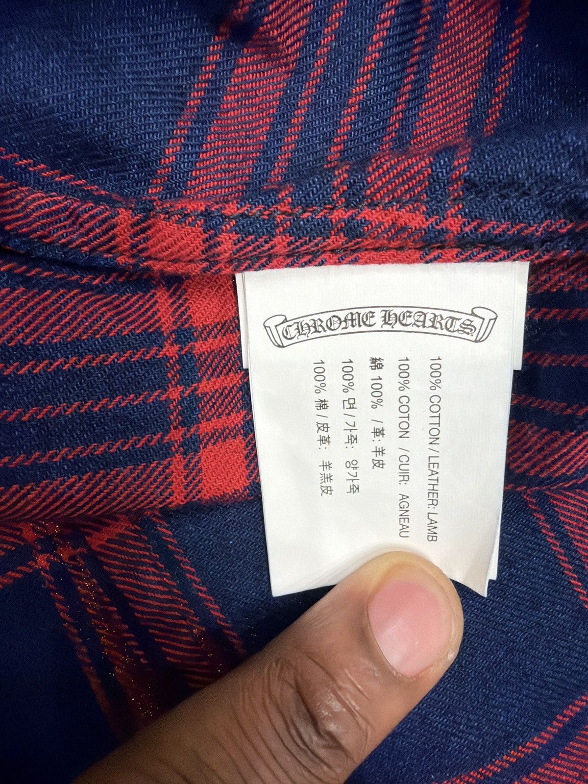 Chrome Hearts Chrome Hearts Flannel Size US L / EU 52-54 / 3 - 9 Thumbnail