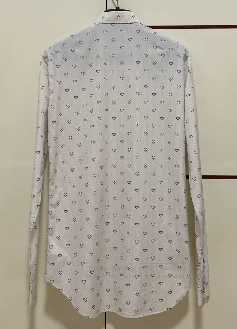 Dior Dior size 37 Heart Shirt Size US S / EU 44-46 / 1 - 2 Thumbnail