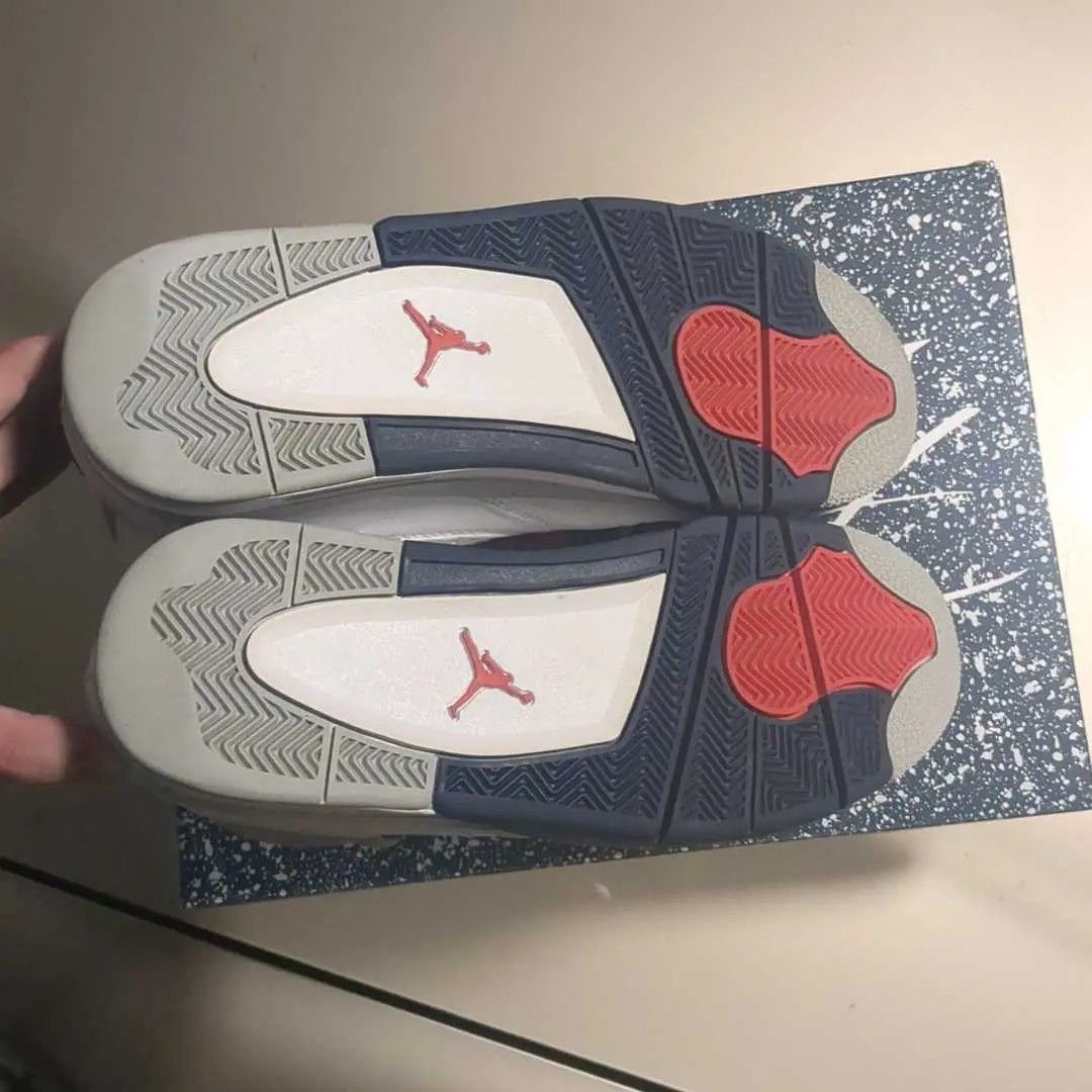 Jordan Brand Jordan 4 Retro Midnight Navy DH6927 140 Size 11 US Men Size US 11 / EU 44 - 5 Thumbnail