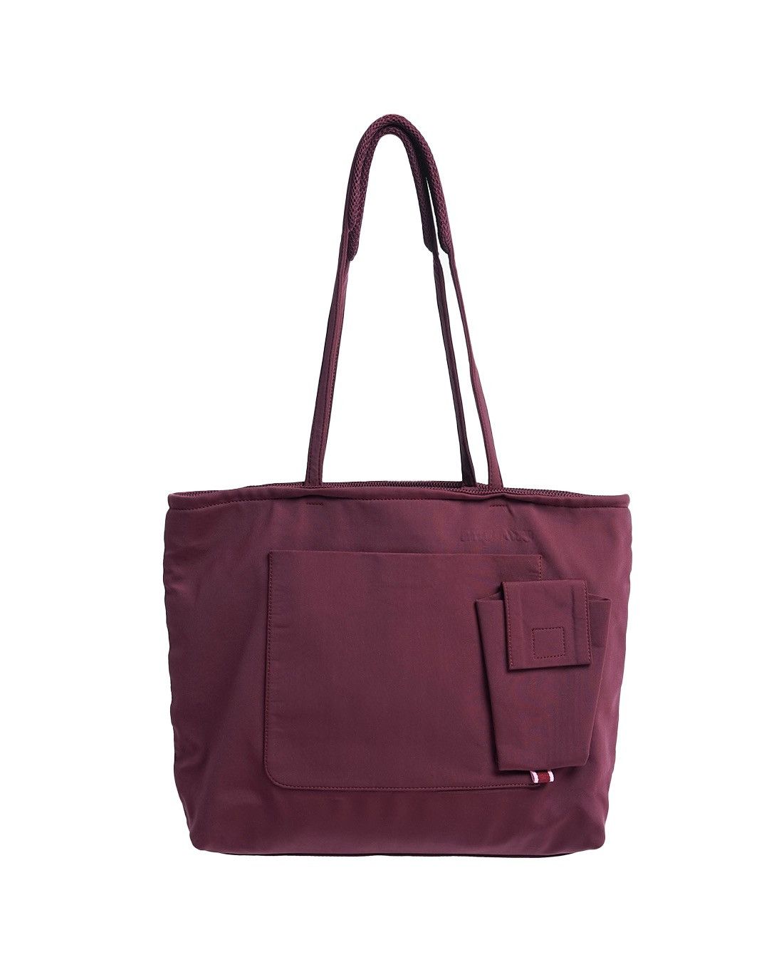 Miu Miu Miu Miu S/S1999 Burgundy Neoprene Tote Bag Size ONE SIZE - 1 Thumbnail