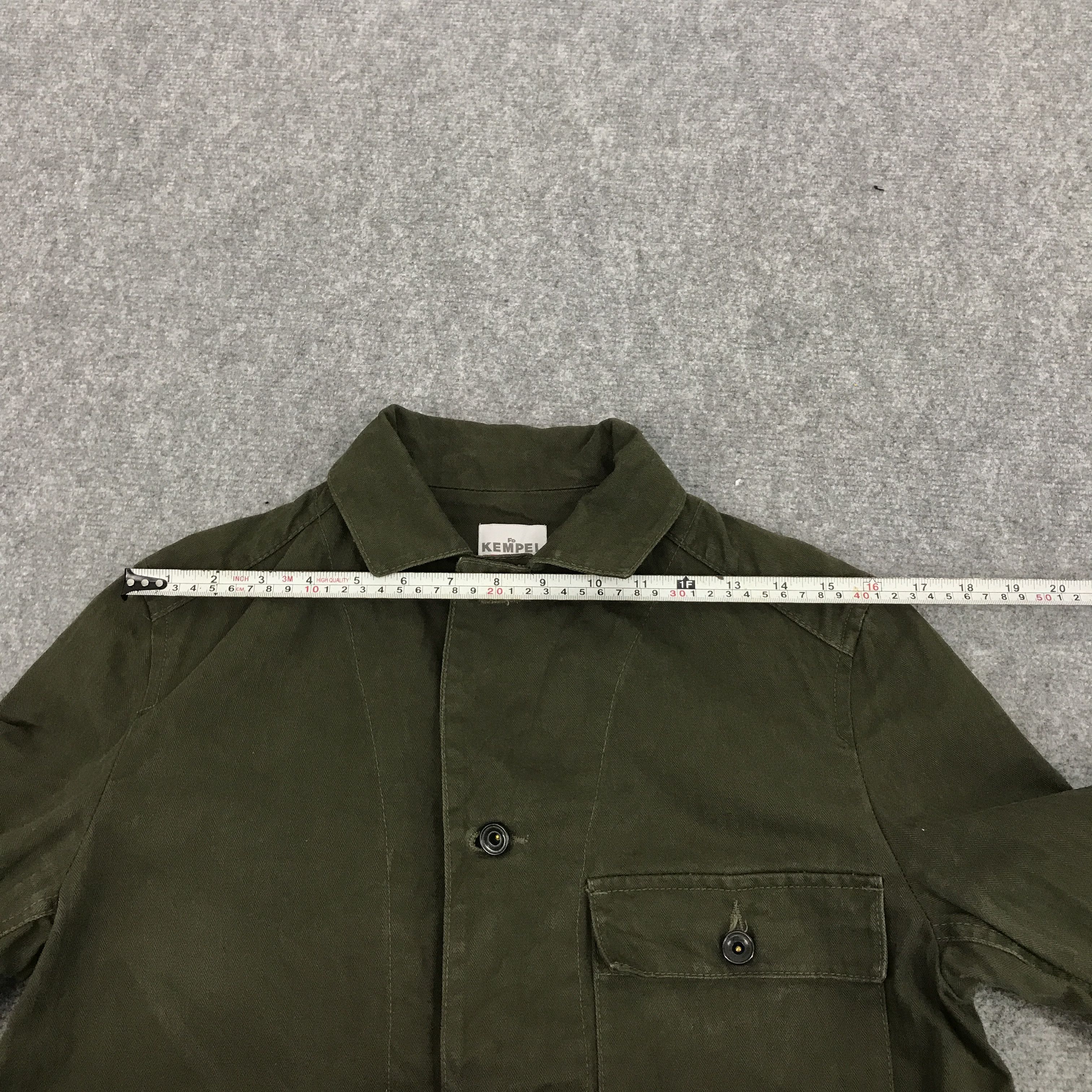 Japanese Brand kempel parkas style button jacket Size US M / EU 48-50 / 2 - 8 Thumbnail