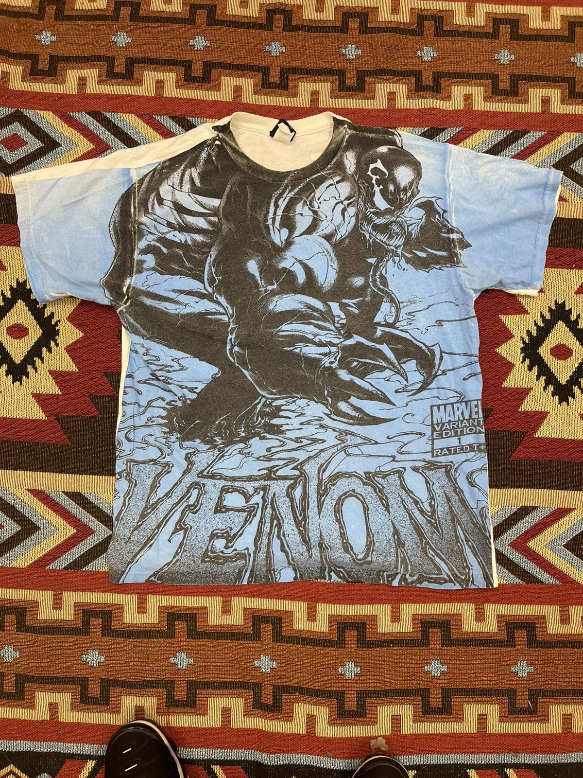 Marvel Comics × Vintage VTG Y2K MARVEL MAD ENGINE VENOM 2012 Size US L / EU 52-54 / 3 - 1 Thumbnail