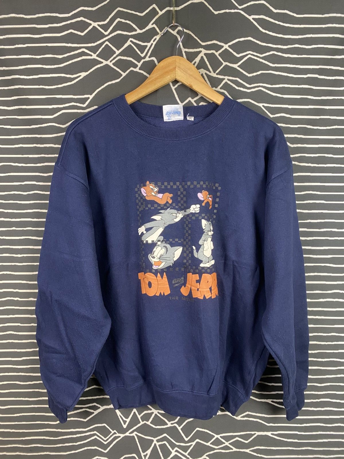 Vintage Vintage 1994 Tom & Jerry The Movie Sweatshirt Size US L / EU 52-54 / 3 - 1 Thumbnail